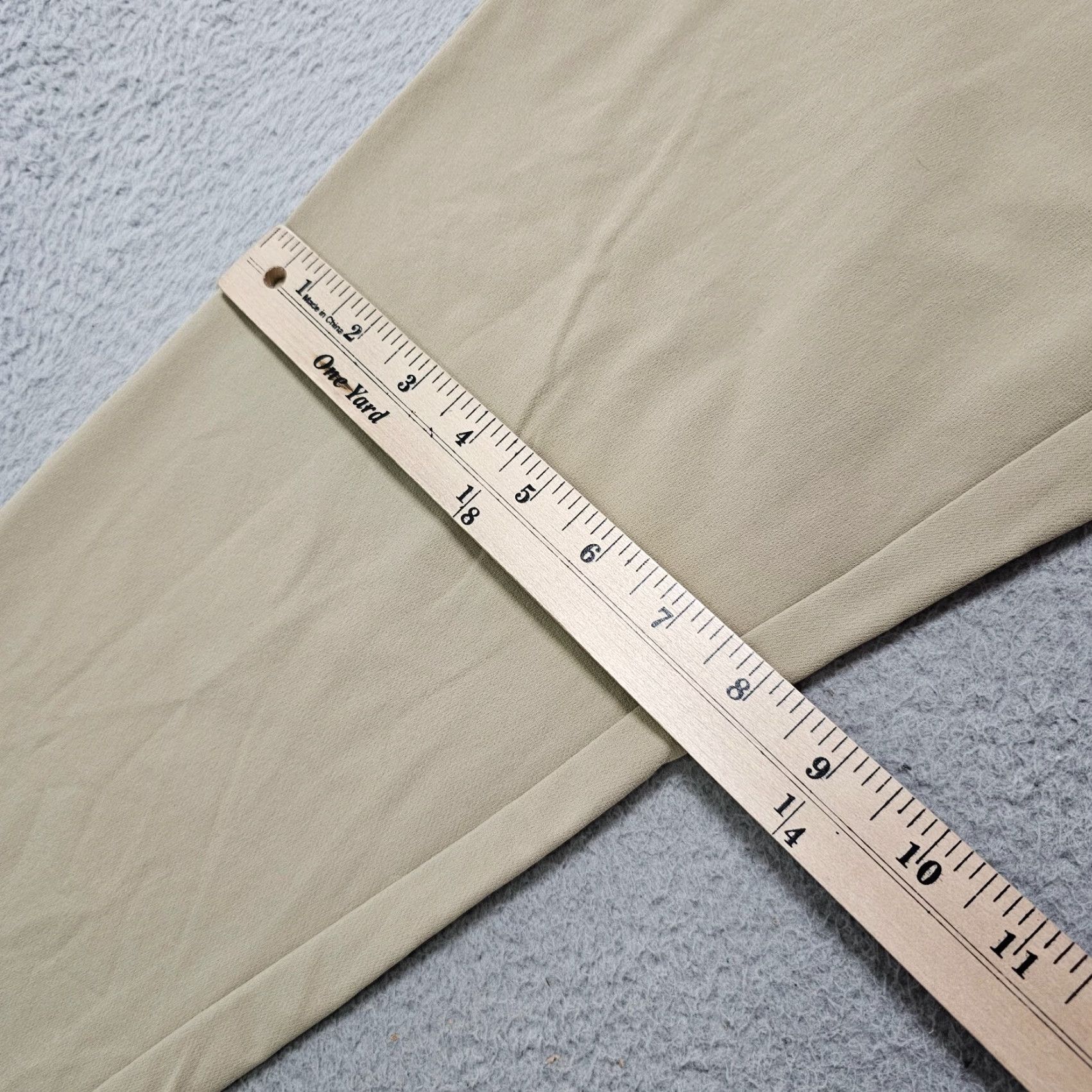 Vintage Bearbottom Pants Mens Medium 30 Khaki Tan Tour Performance Stretch Comfort Chino Slim Size US 31 - 7 Thumbnail