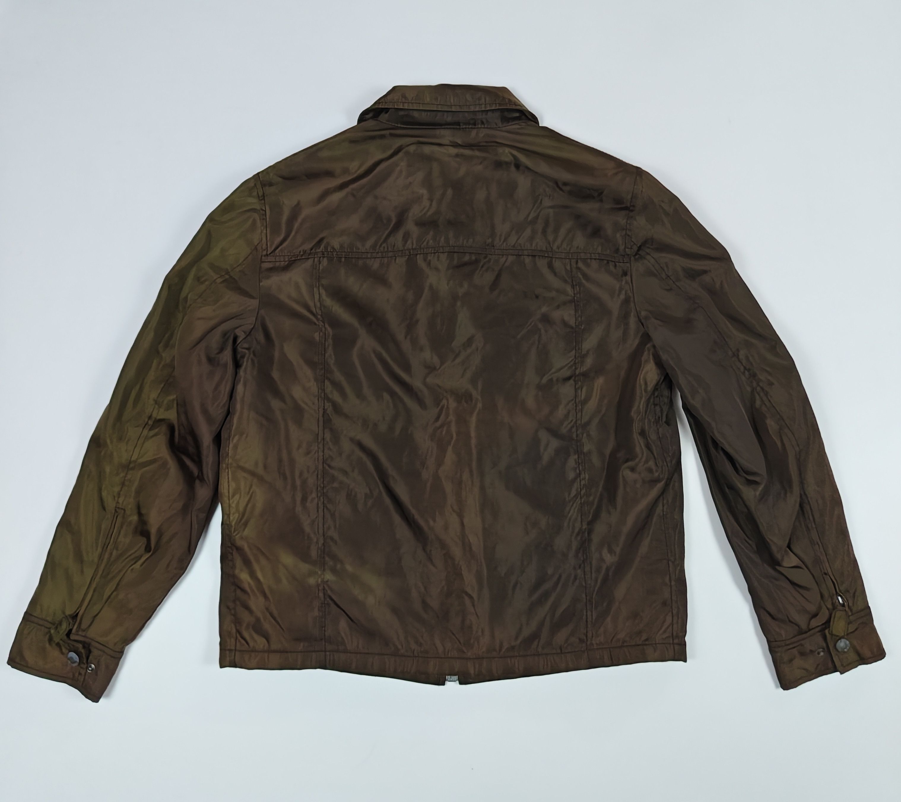 Prada Prada Nylon Washed Brown Jacket Made in Italy#J1 Size US M / EU 48-50 / 2 - 2 Thumbnail