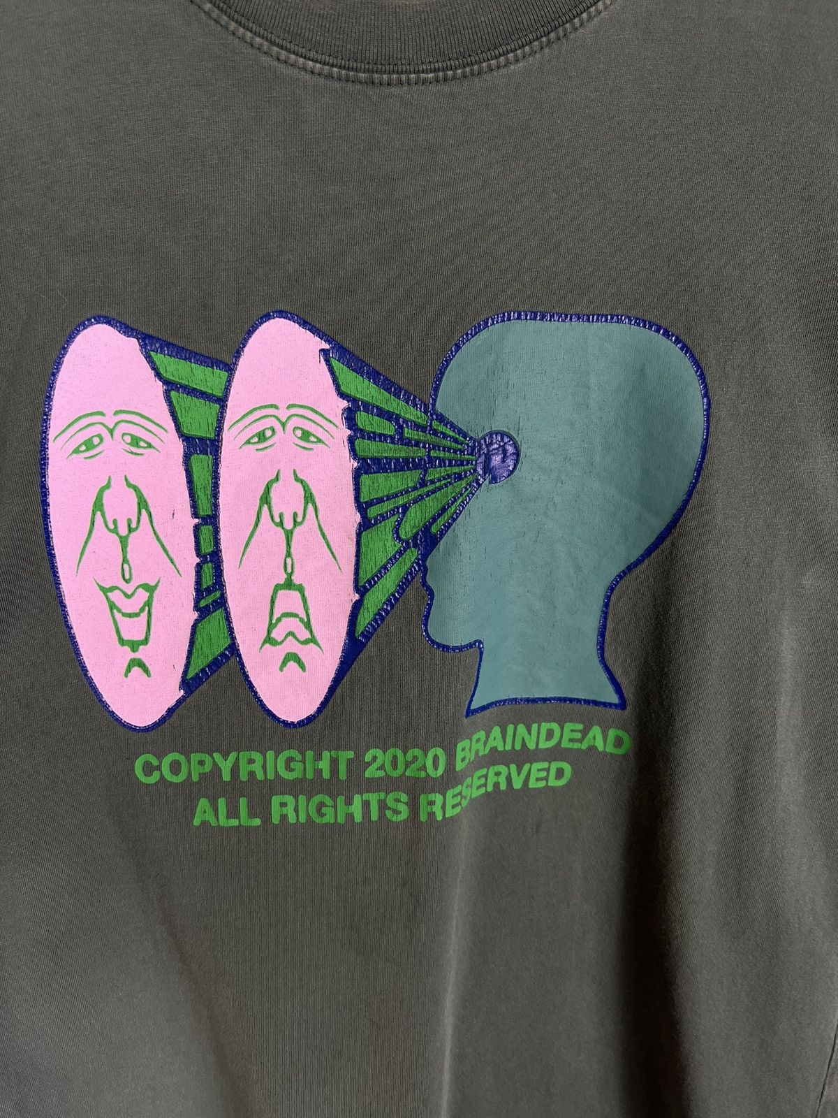 Brain Dead Brain Dead Logo Tee Size US S / EU 44-46 / 1 - 3 Thumbnail