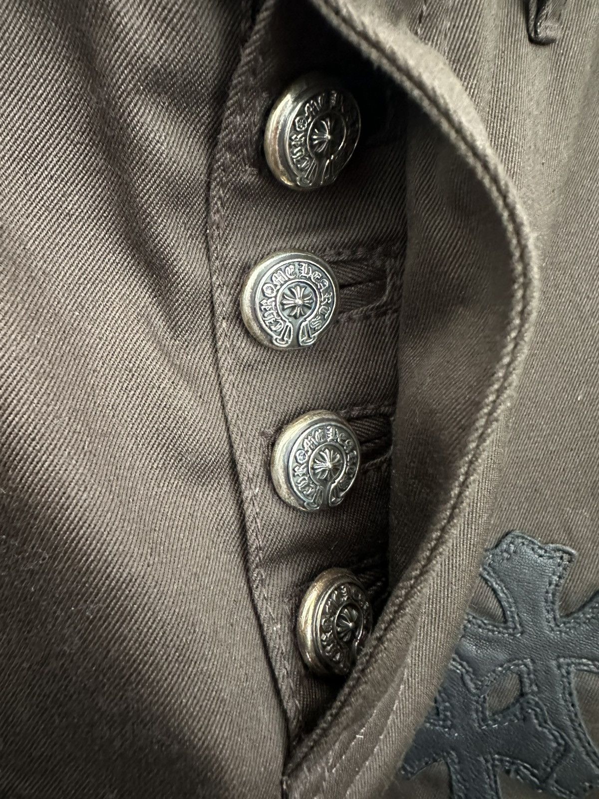 Chrome Hearts Brand New Chrome Hearts Chinos Size US 34 / EU 50 - 8 Thumbnail