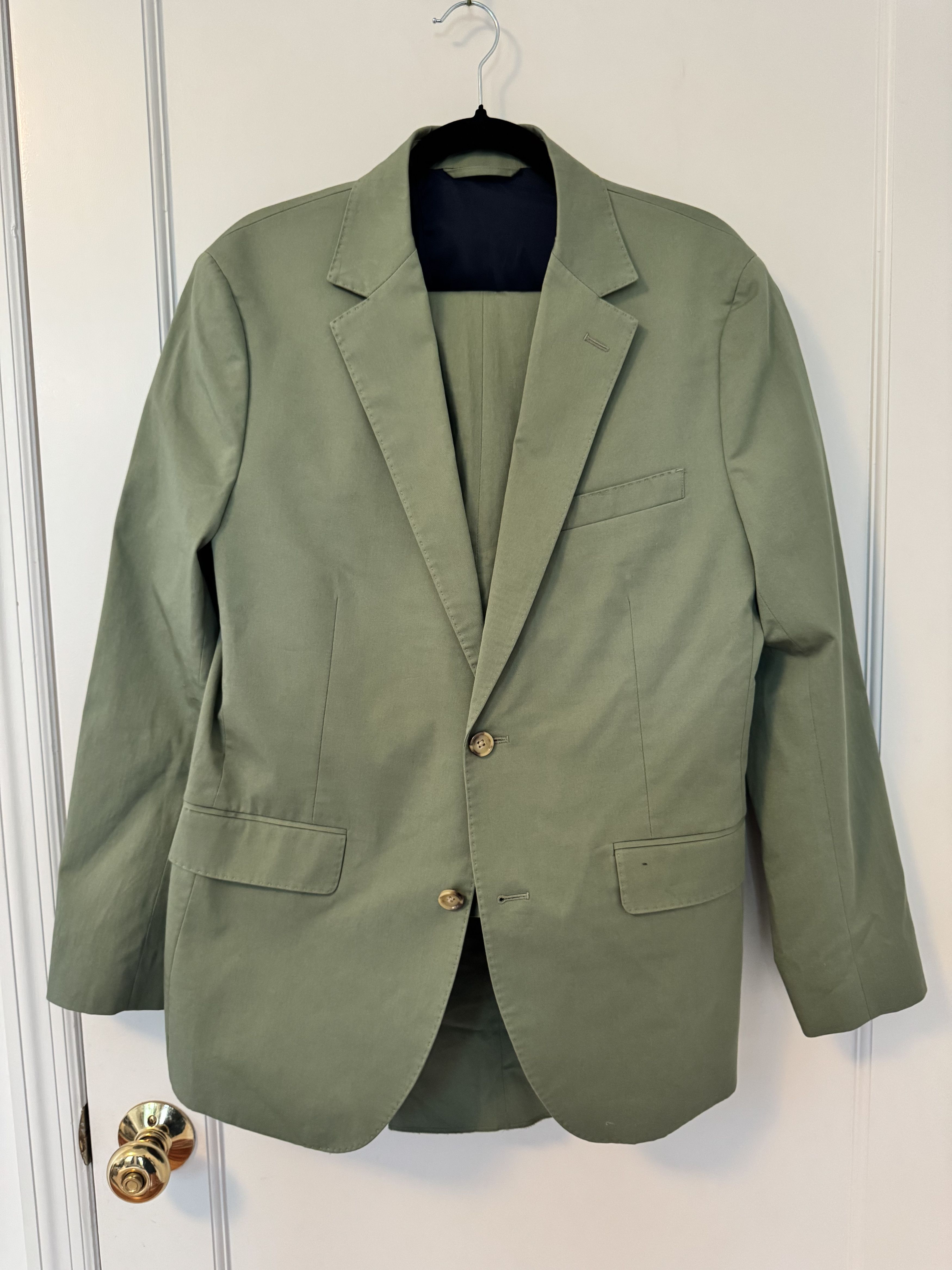 Bonobos Bonobos • Italian Cotton Suit Green • 40R / 34 Size 40R - 2 Thumbnail