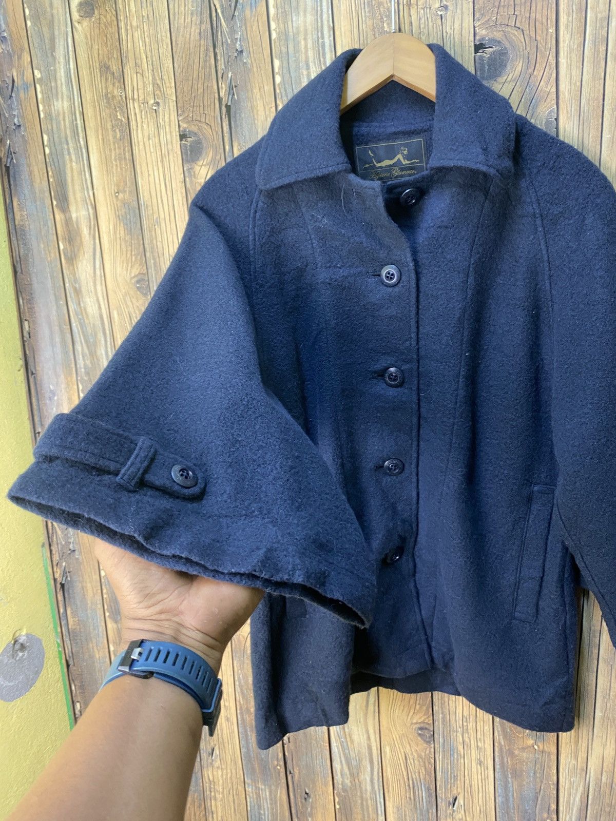 Beauty Beast × Hysteric Glamour × Vintage Vintage Hysteric glamour Wool cloaks jacket Size US M / EU 48-50 / 2 - 4 Thumbnail