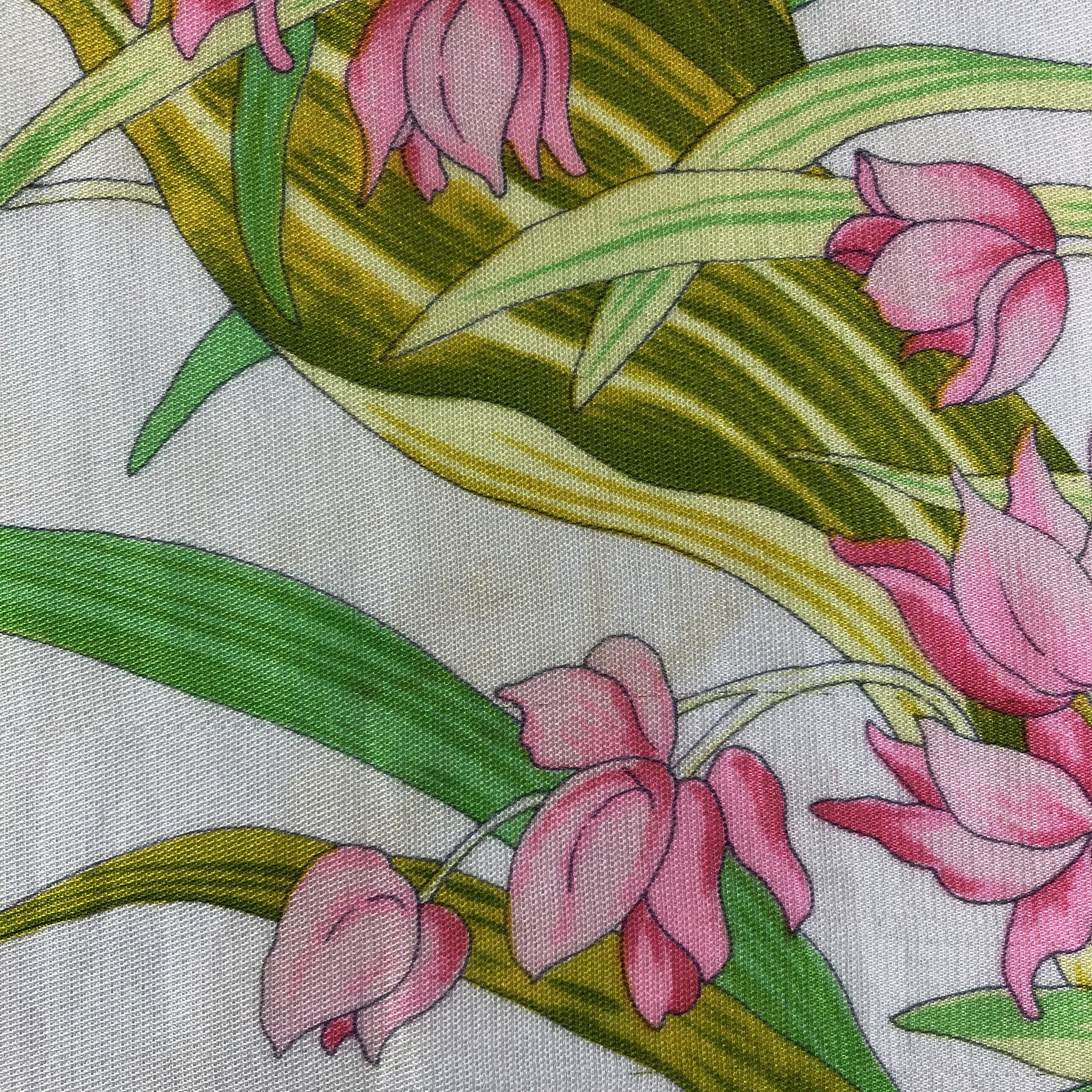 Vintage Vintage Jacques Heim Silk Scarf Size ONE SIZE - 5 Thumbnail