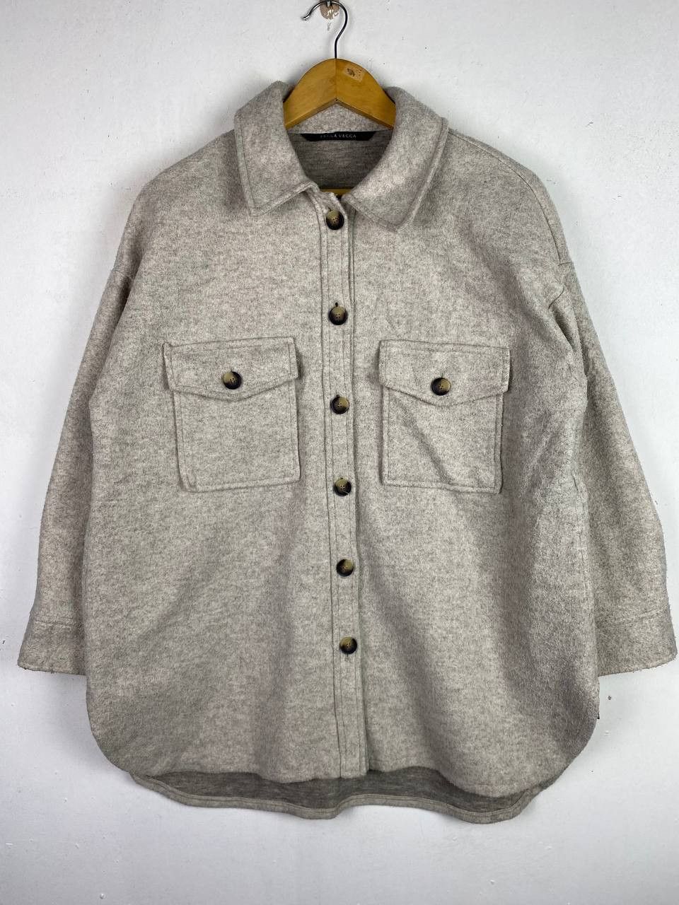 image of Avant Garde s Fleece Jacket Nice Design in Grey, Men's (Size XL)