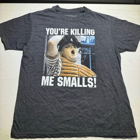 Designer THE SANDLOT YOU’RE KILLING ME SMALLS T-SHIRT SZ LARGE L Size US L / EU 52-54 / 3 - 1 Thumbnail