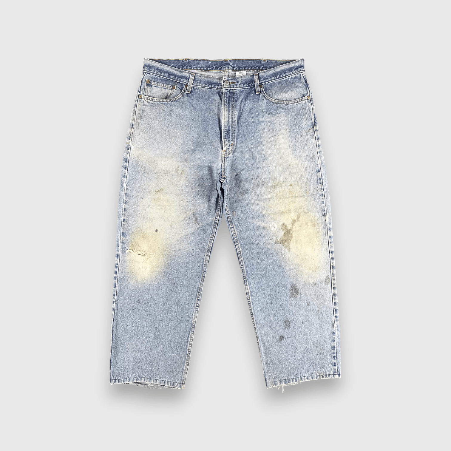 Levi's Vintage 90s Light Wash Levis 550 Jeans-J1709 Size US 41 - 1 Thumbnail