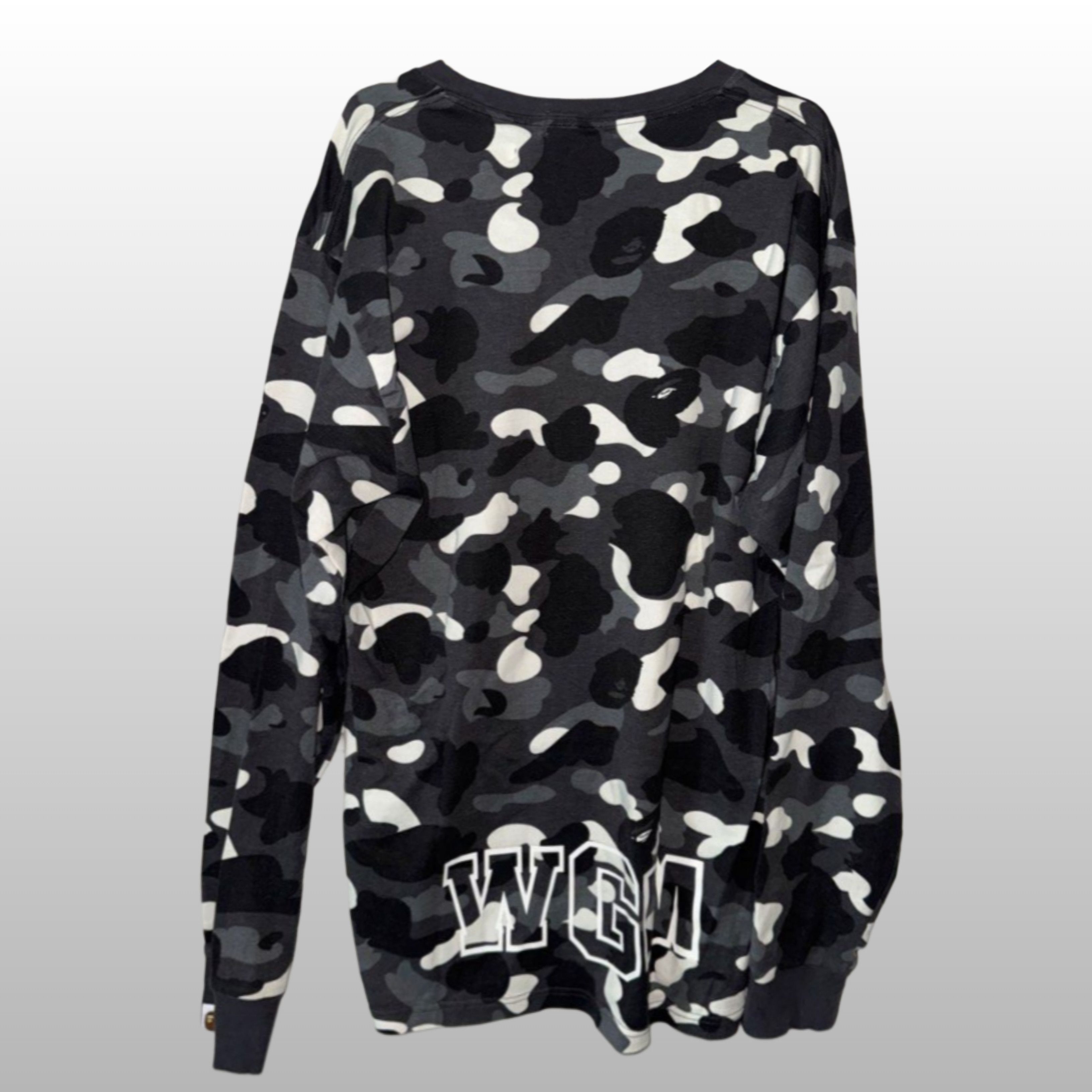 Bape Bape City Camo WGM Shark L/S Tee FW19 Size US XL / EU 56 / 4 - 2 Thumbnail