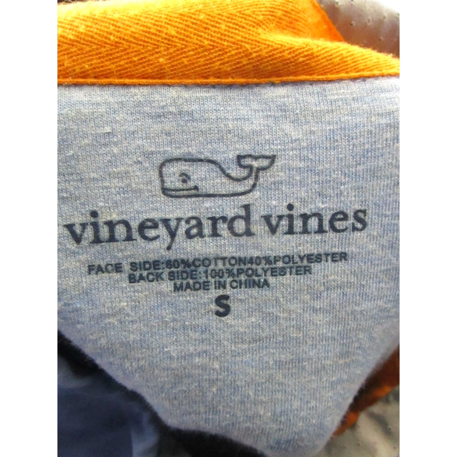 Vineyard Vines VINEYARD VINES Sweater Mens Small Blue Golf Pullover Mock Neck Long Sleeve Regular Logo Knit Pullover Mens Easy Care VINTAGE: No Size US S / EU 44-46 / 1 - 3 Thumbnail