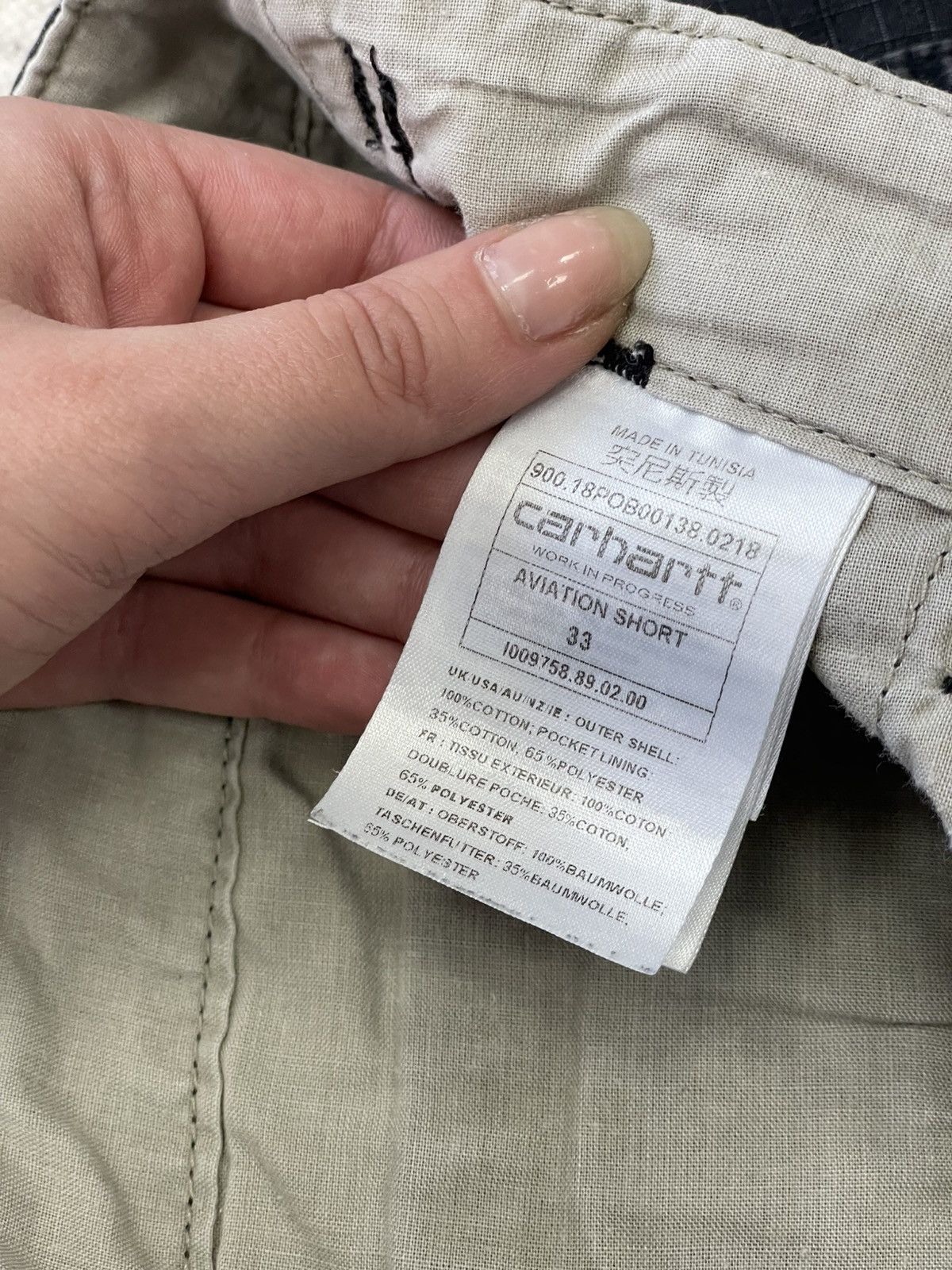 Carhartt Carhartt washed cargo pants shorts y2k skater vintage Size US 33 - 12 Thumbnail