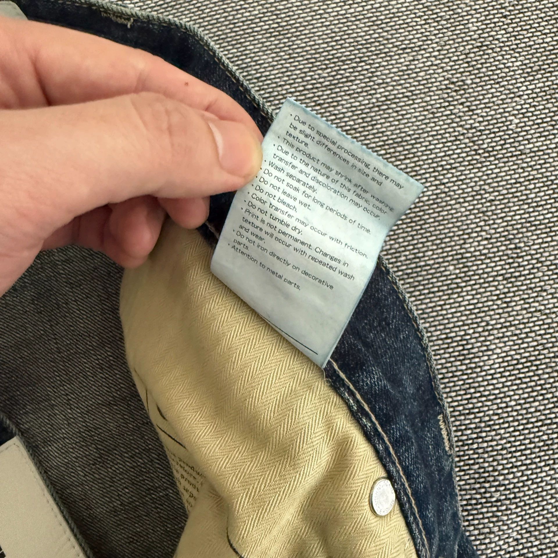 Neighborhood Neighborhood 24ss Dp-Wide Blue Washed Distressed Jeans L Size US 34 / EU 50 - 7 Thumbnail