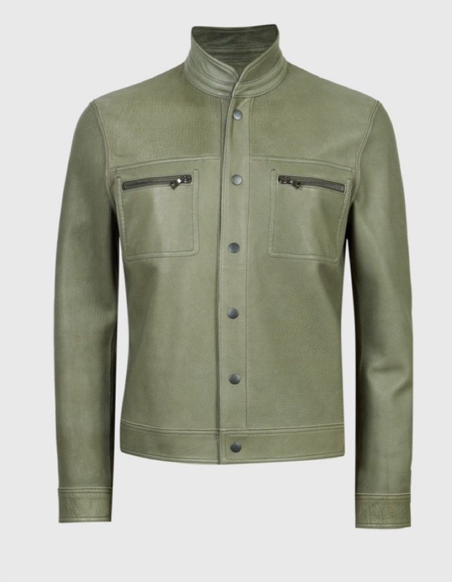 John Varvatos Blair reversible leather jacket Size EU 48 USA 38 Size US M / EU 48-50 / 2 - 13 Thumbnail