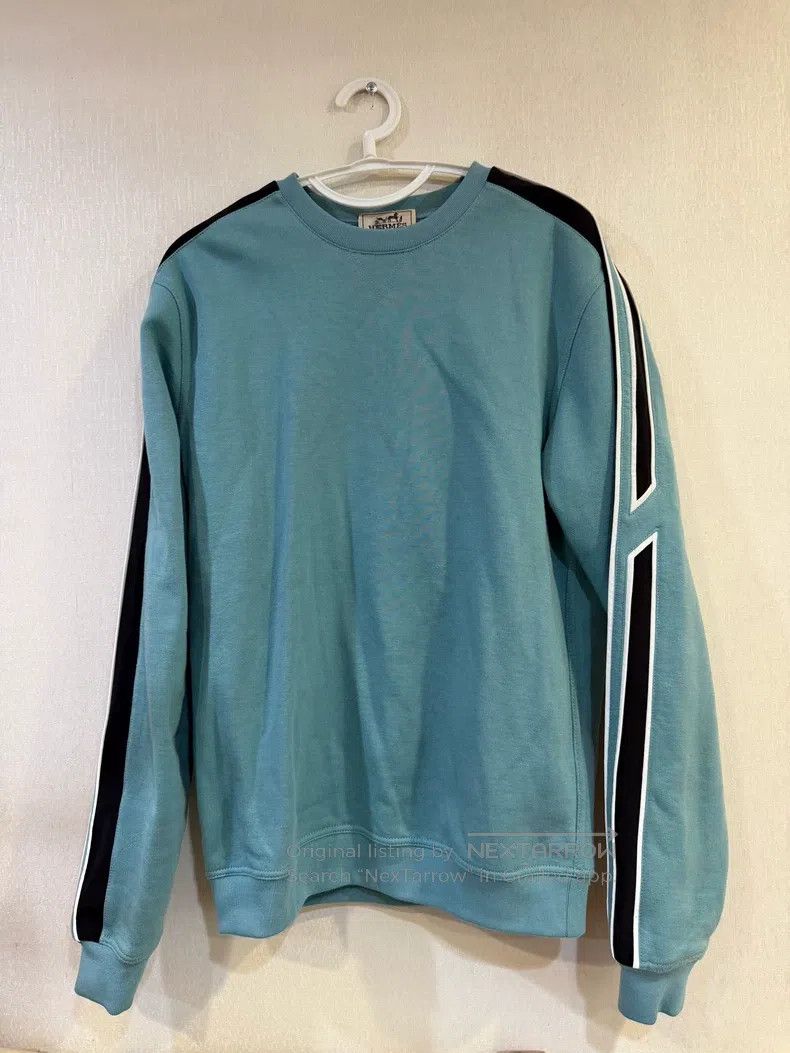 Hermes Hermes Lake Blue Hooded Sweatshirt Size XS / US 0-2 / IT 36-38 - 1 Thumbnail