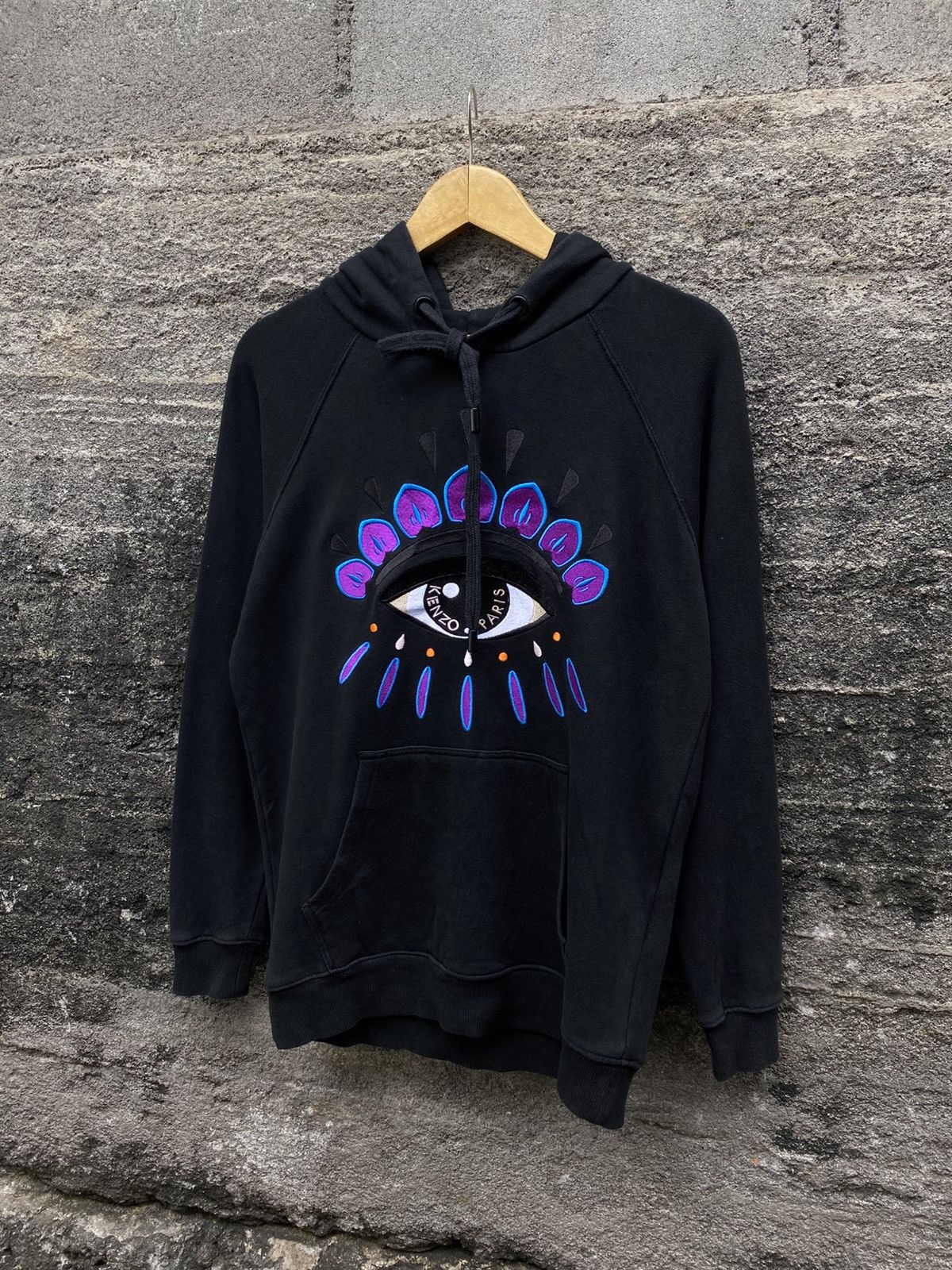 Kenzo Hoodie Luxury Kenzo Paris Embroidered Size US M / EU 48-50 / 2 - 2 Thumbnail