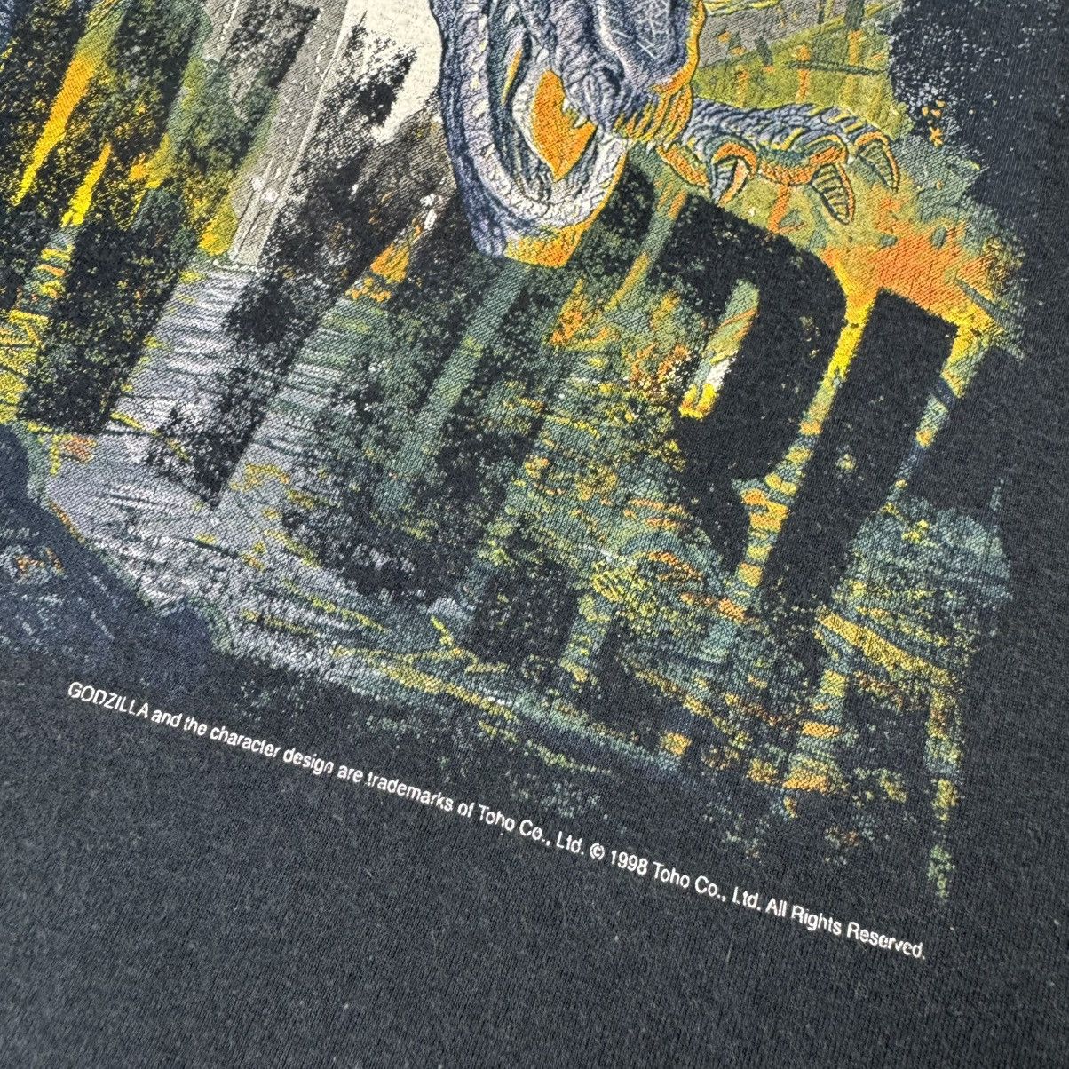 Vintage Vintage 1998 Godzilla Movie Promotional T-shirt Size US M / EU 48-50 / 2 - 8 Thumbnail