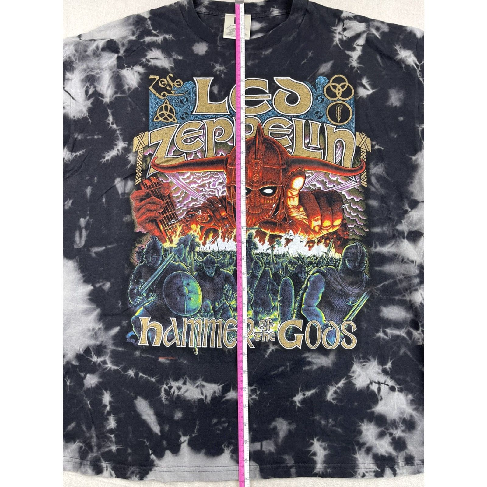 Vintage VINTAGE Winterland Led Zeppelin Shirt T-Shirt XL Black 90s Rock Concert Graphic Print Mens Mens XL Size US XL / EU 56 / 4 - 7 Thumbnail