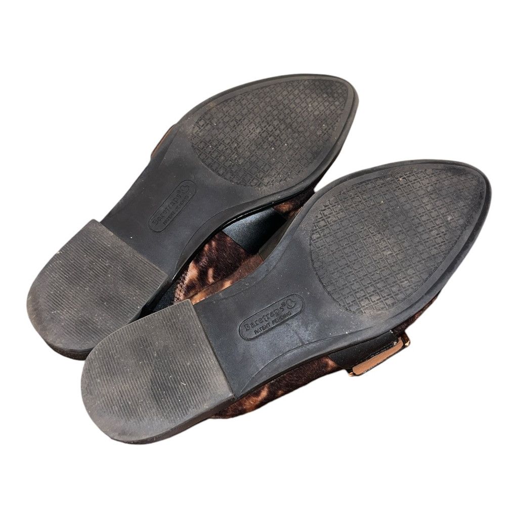 Other Bare Traps Posture Leopard Print Mules Size 8.5 Brown/ Black Size US 8.5 / IT 38.5 - 5 Thumbnail