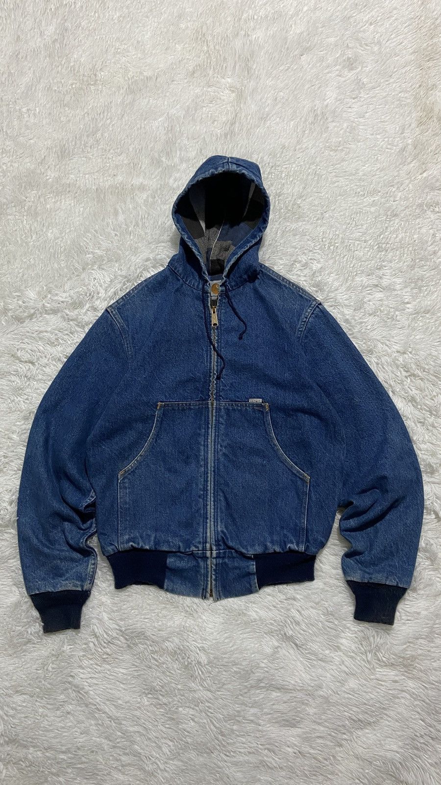 Carhartt VNTG Rare Carhartt JF848 Denim Active Jacket in Small Size US S / EU 44-46 / 1 - 4 Thumbnail