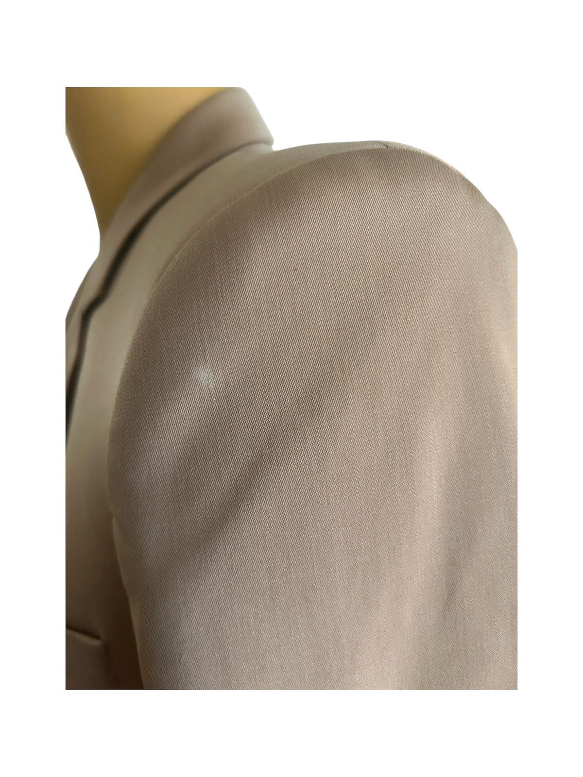 Maison Margiela Maison Margiela H&M Men’s Beige Blazer Jacket Size 46R - 7 Thumbnail
