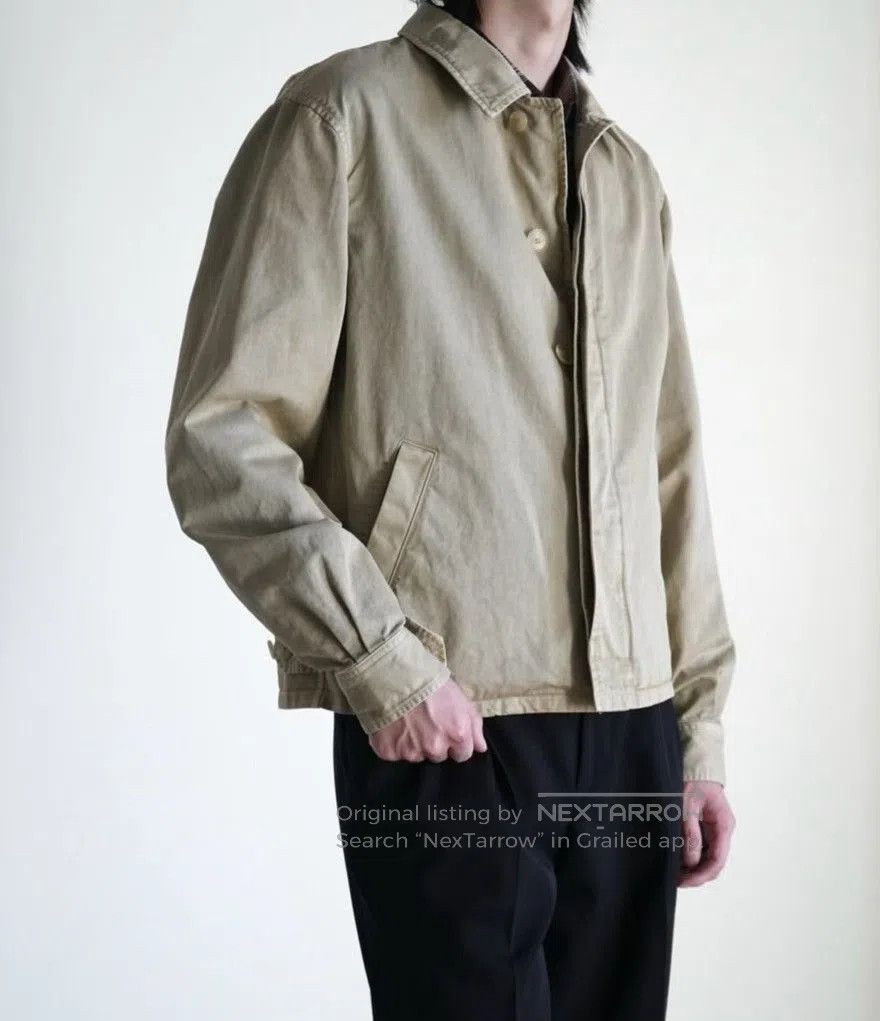 Auralee AURALEE Dyed Finx Light Chino Blouson. Size US XXL / EU 58 / 5 - 1 Thumbnail