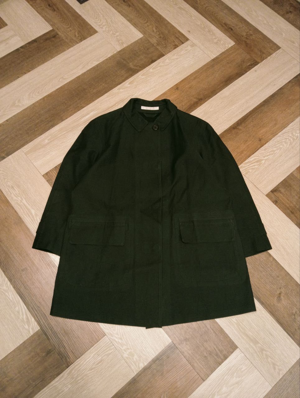A.P.C. A.P.C COTTON RUBBER PROOFED LONG JACKET Size US M / EU 48-50 / 2 - 1 Thumbnail