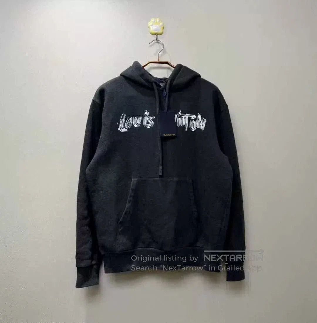 Louis Vuitton louis vuitton black gray logo hoodie. Size US S / EU 44-46 / 1 - 1 Thumbnail