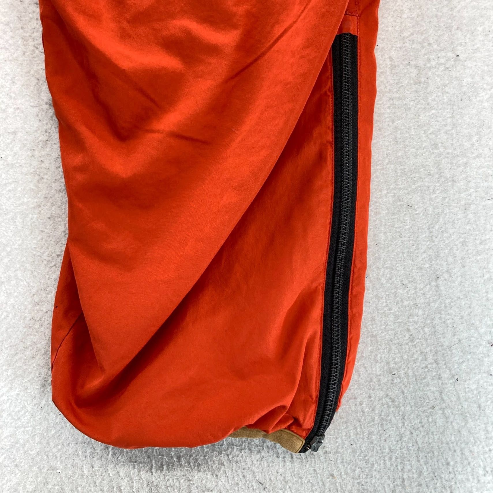 Polo Ralph Lauren VINTAGE Polo Ralph Lauren Polo Sport Track Pants Mens Large Orange Lined Ankle Zip 30 In Inseam Size US L / EU 52-54 / 3 - 4 Thumbnail
