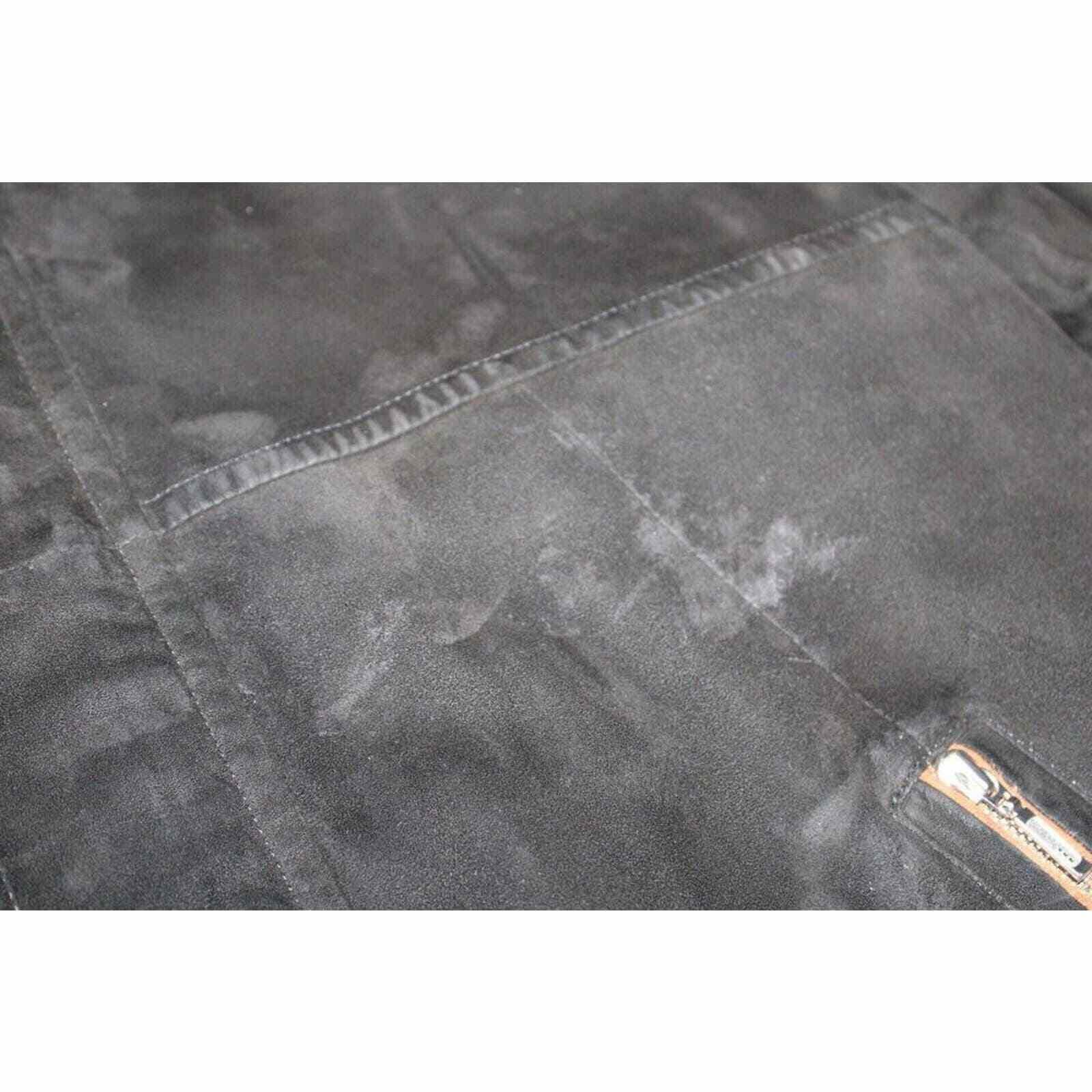 Other Kircilar Mens Leather Suede Black & Brown Jacket Size 50 Size US L / EU 52-54 / 3 - 3 Thumbnail