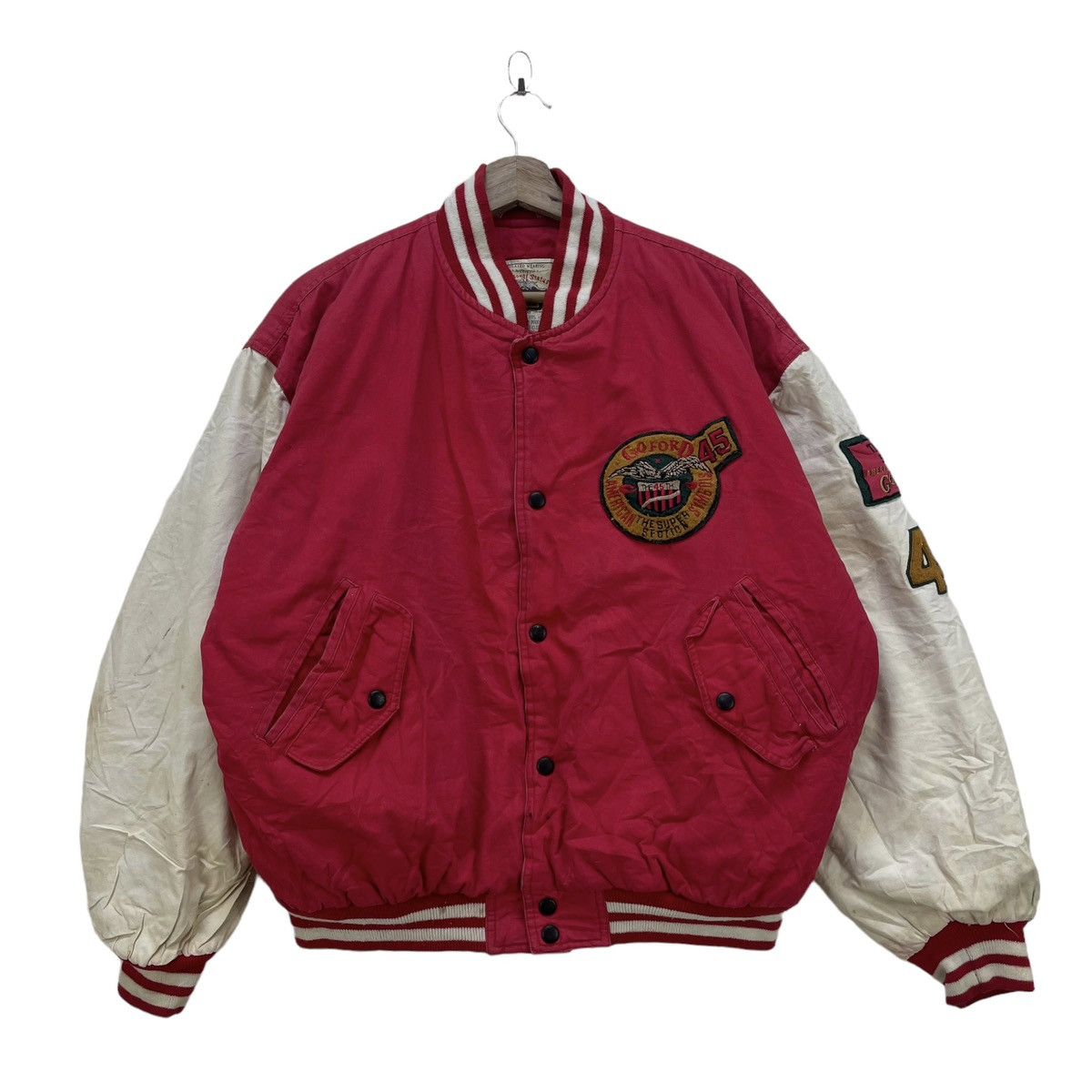 Japanese Brand × Vintage Japanese Brand Personal Status Bomber Jacket Size US M / EU 48-50 / 2 - 2 Thumbnail