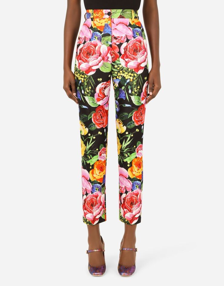 Dolce & Gabbana o1y0925 Casual Pant in Multicolor Size 26" / US 2 / IT 38 - 2 Thumbnail