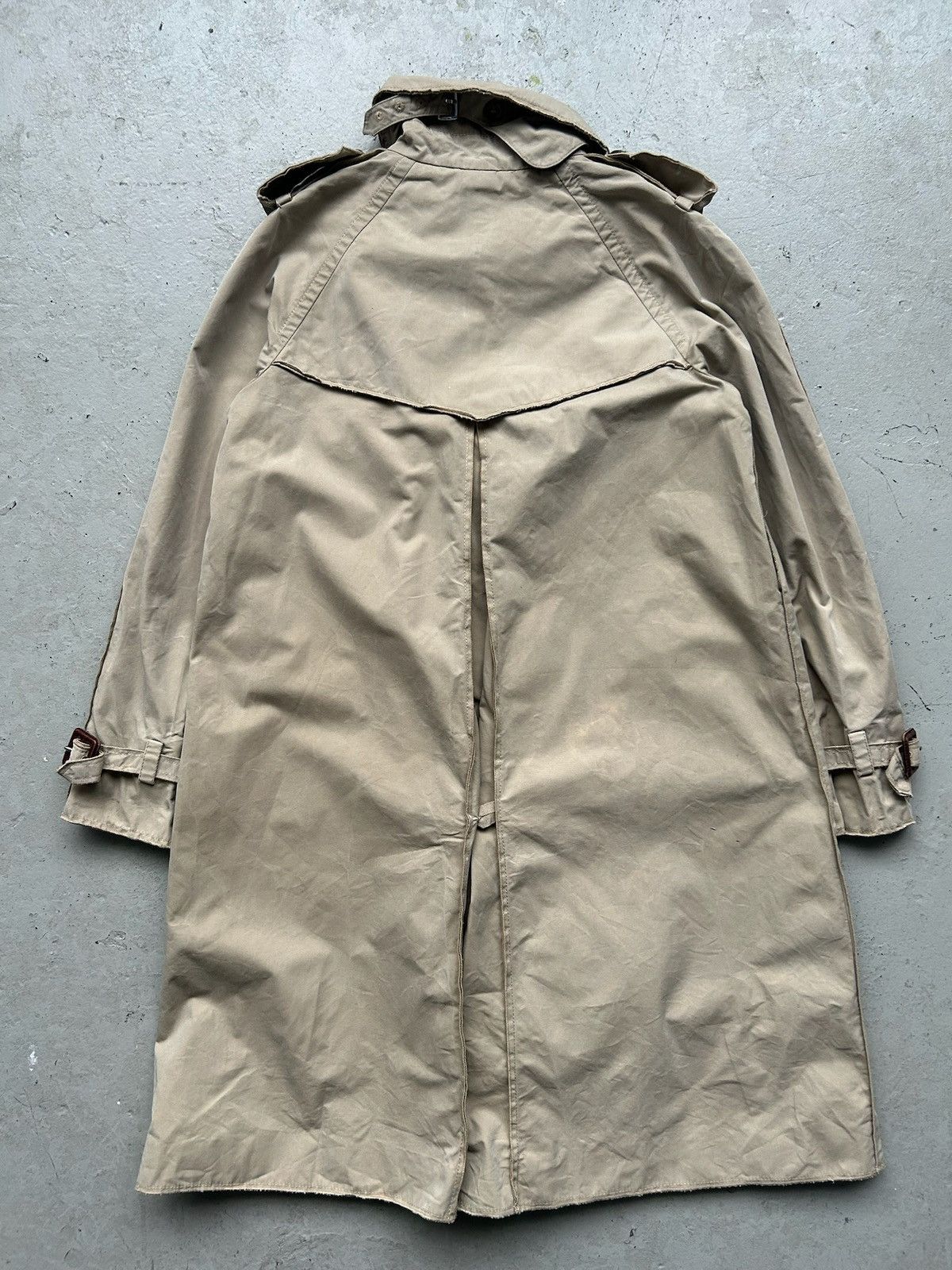 Dolce & Gabbana Dolce & Gabbana Khaki Double Brest Trench Coat Size US S / EU 44-46 / 1 - 3 Thumbnail
