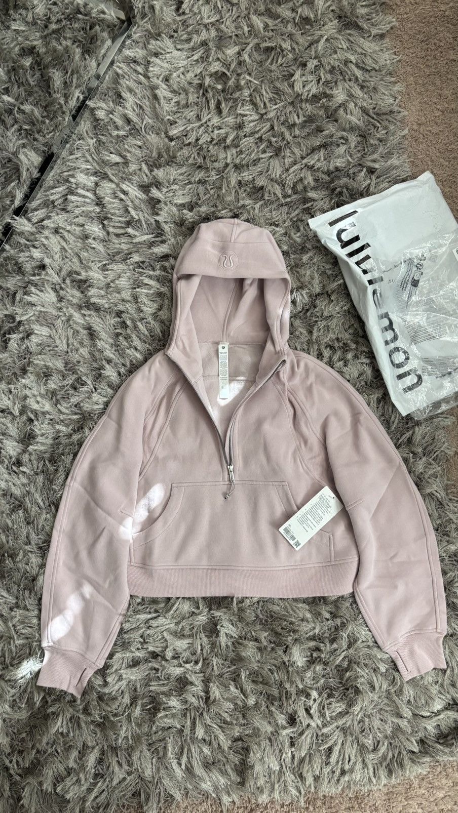 Lululemon Womens Oversized Lululemon Scuba Half-Zip Hoodie Size M / US 6-8 / IT 42-44 - 2 Thumbnail