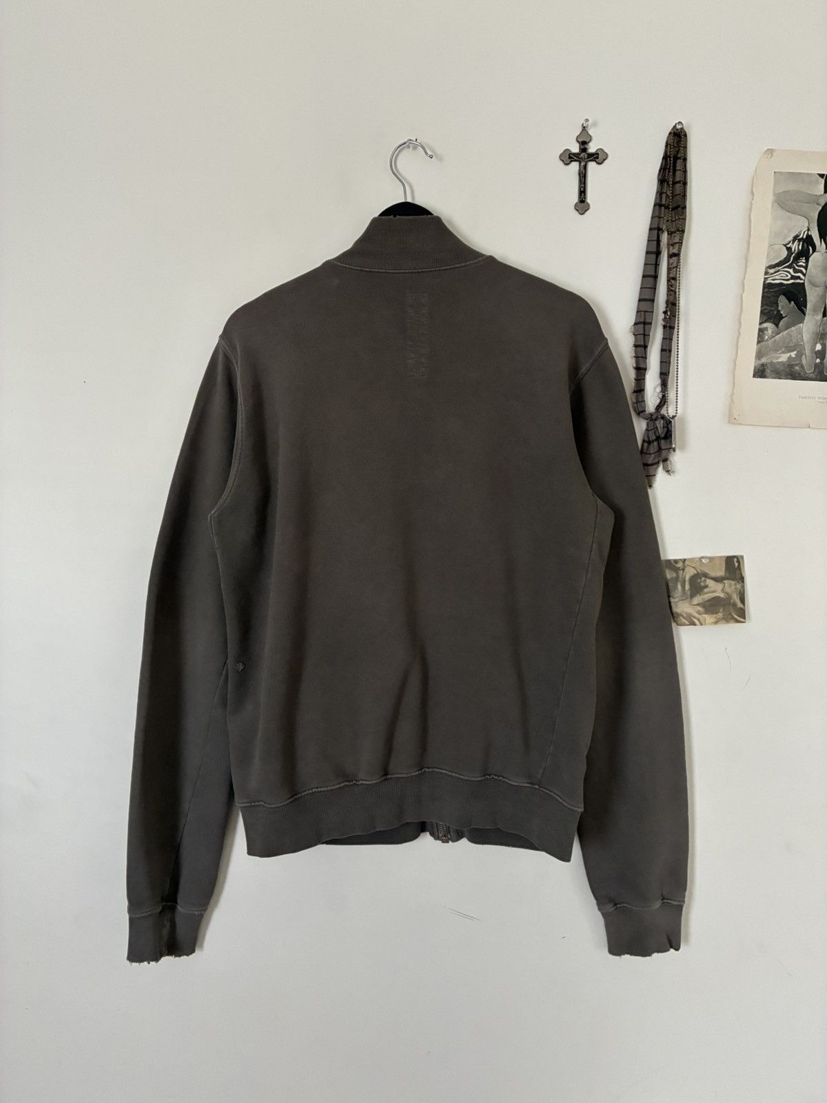 Rick Owens Drkshdw Rick Owens DRKSHDW 2011 Zip Up Track Jacket Size US L / EU 52-54 / 3 - 7 Thumbnail