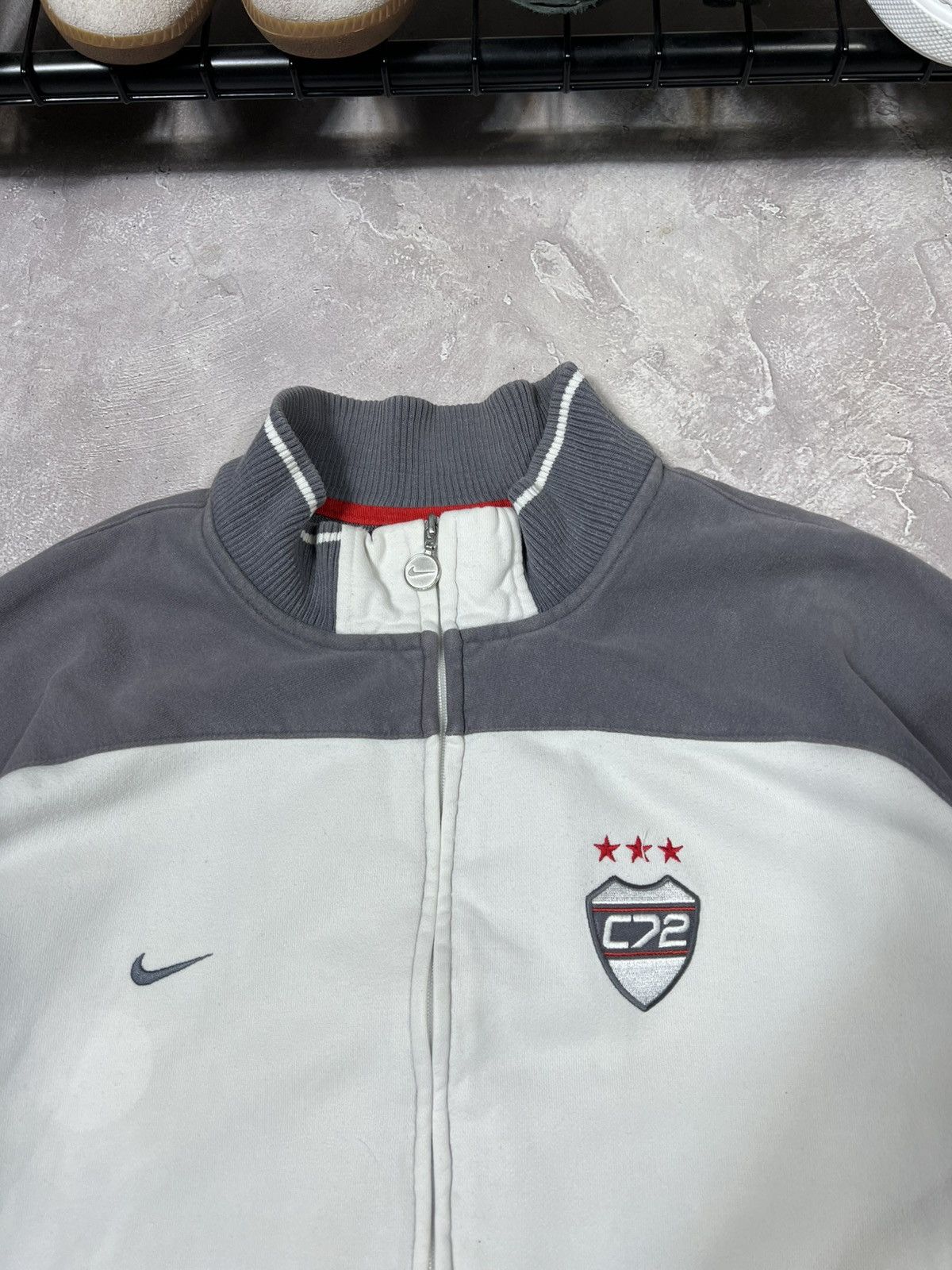 Other Vintage Nike C72 Distressed Y2k Zip Sweatshirt Size US XL / EU 56 / 4 - 3 Thumbnail
