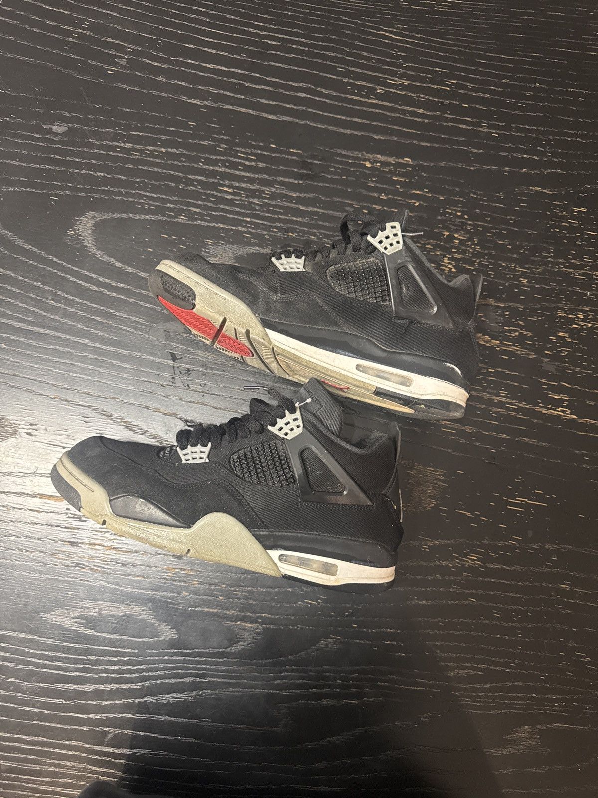 Nike Jordan 4 retro canvas Size US 10 / EU 43 - 2 Thumbnail
