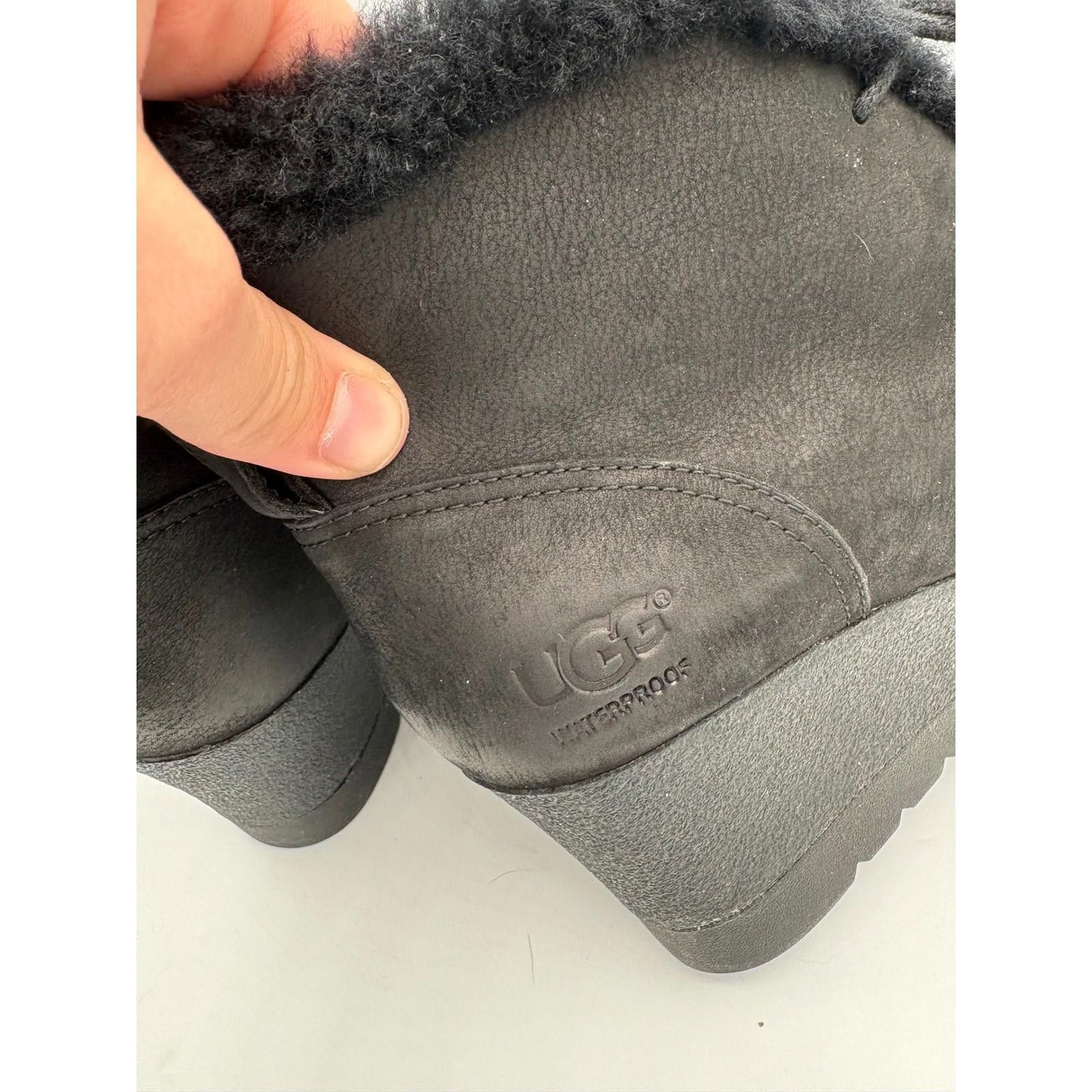 Ugg UGG Jeovana waterproof wedge lace-up booties women's 8 Size US 6 / IT 36 - 6 Thumbnail