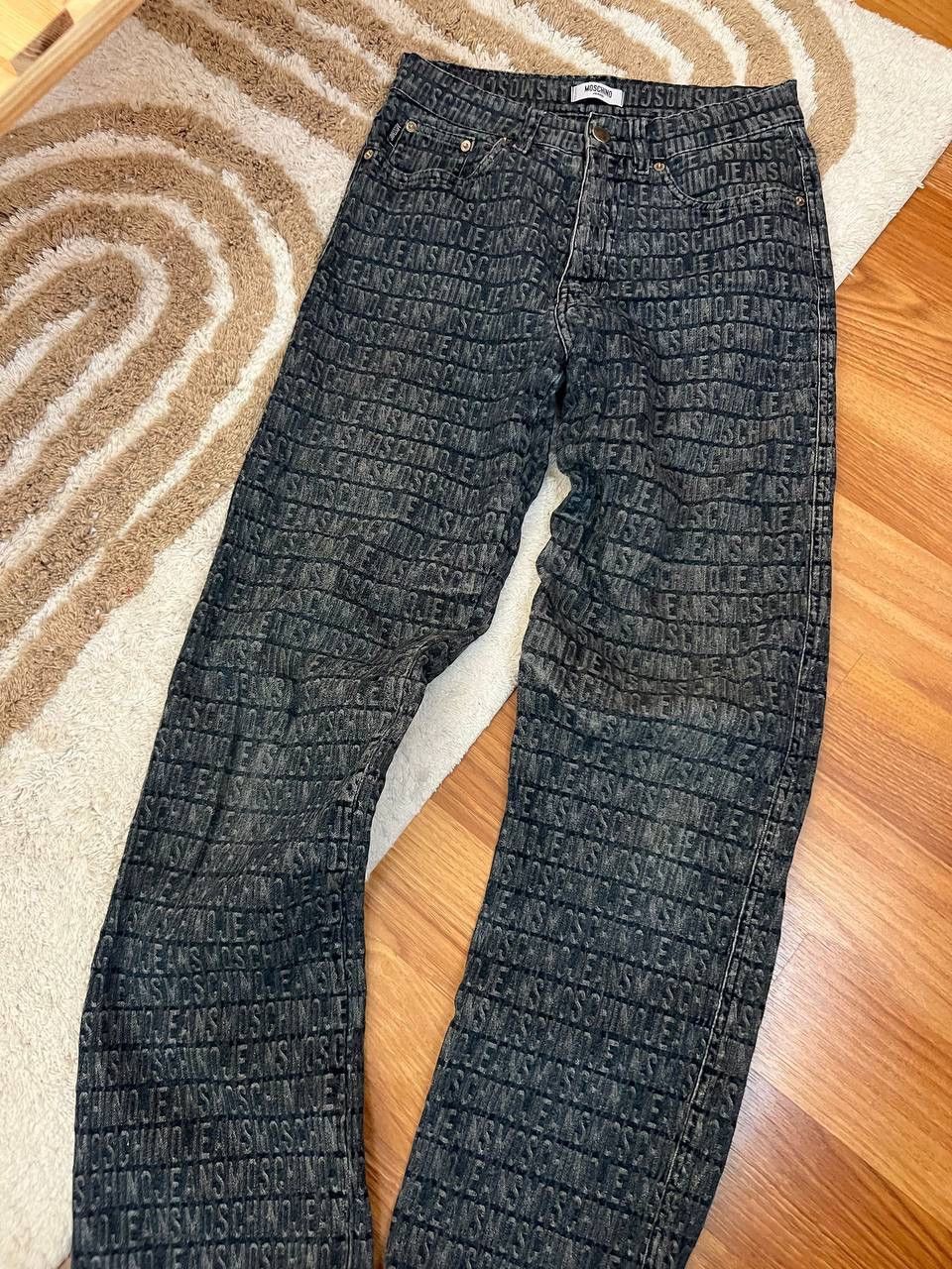 Japanese Brand × Moschino Vintage Moschino Monogram Jeans Size 30" / US 8 / IT 44 - 3 Thumbnail