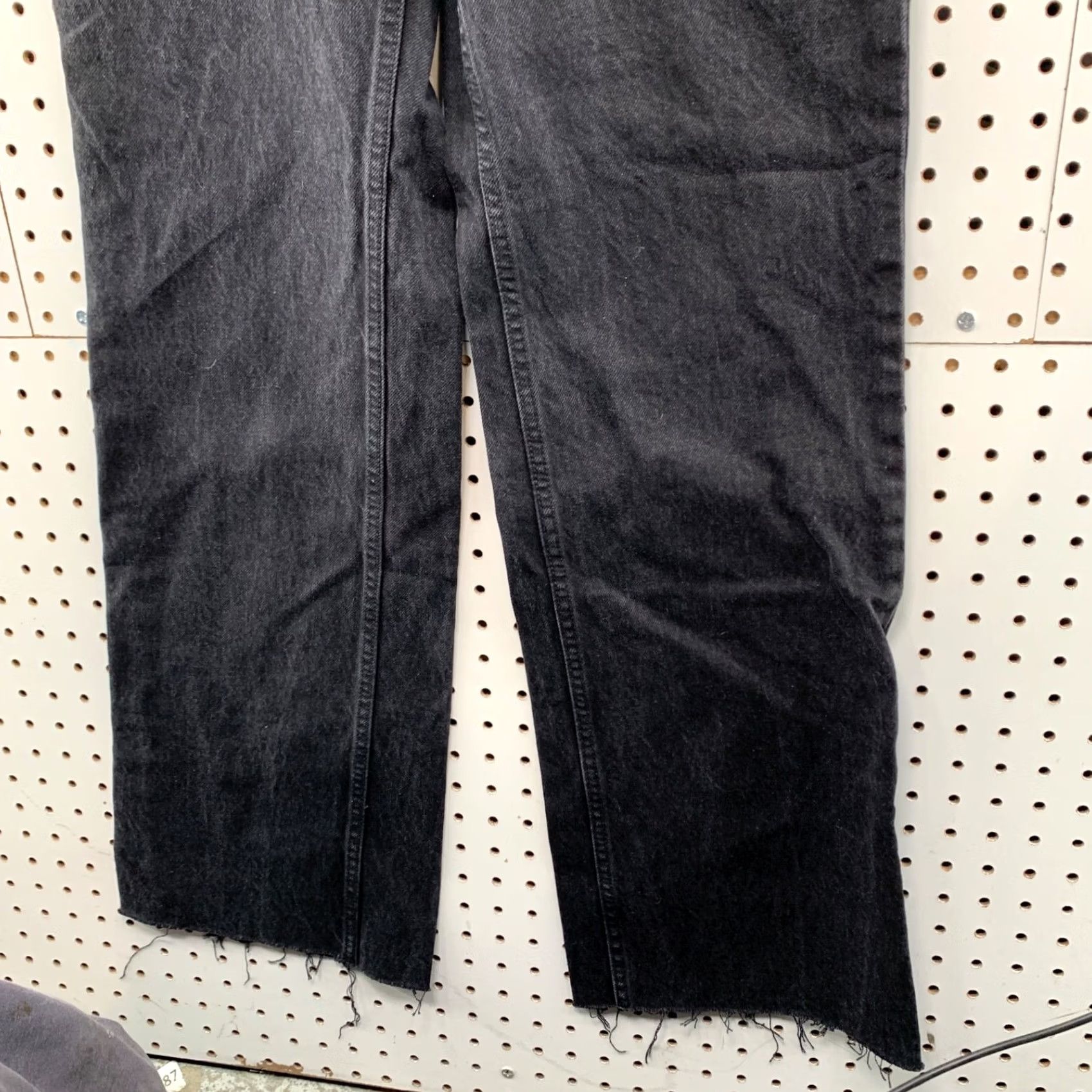 Zara Zara Jeans Womens Size 6 Fits 27x33 Black Denim High Rise Wide Leg New NWT Size 28" / US 6 / IT 42 - 5 Thumbnail