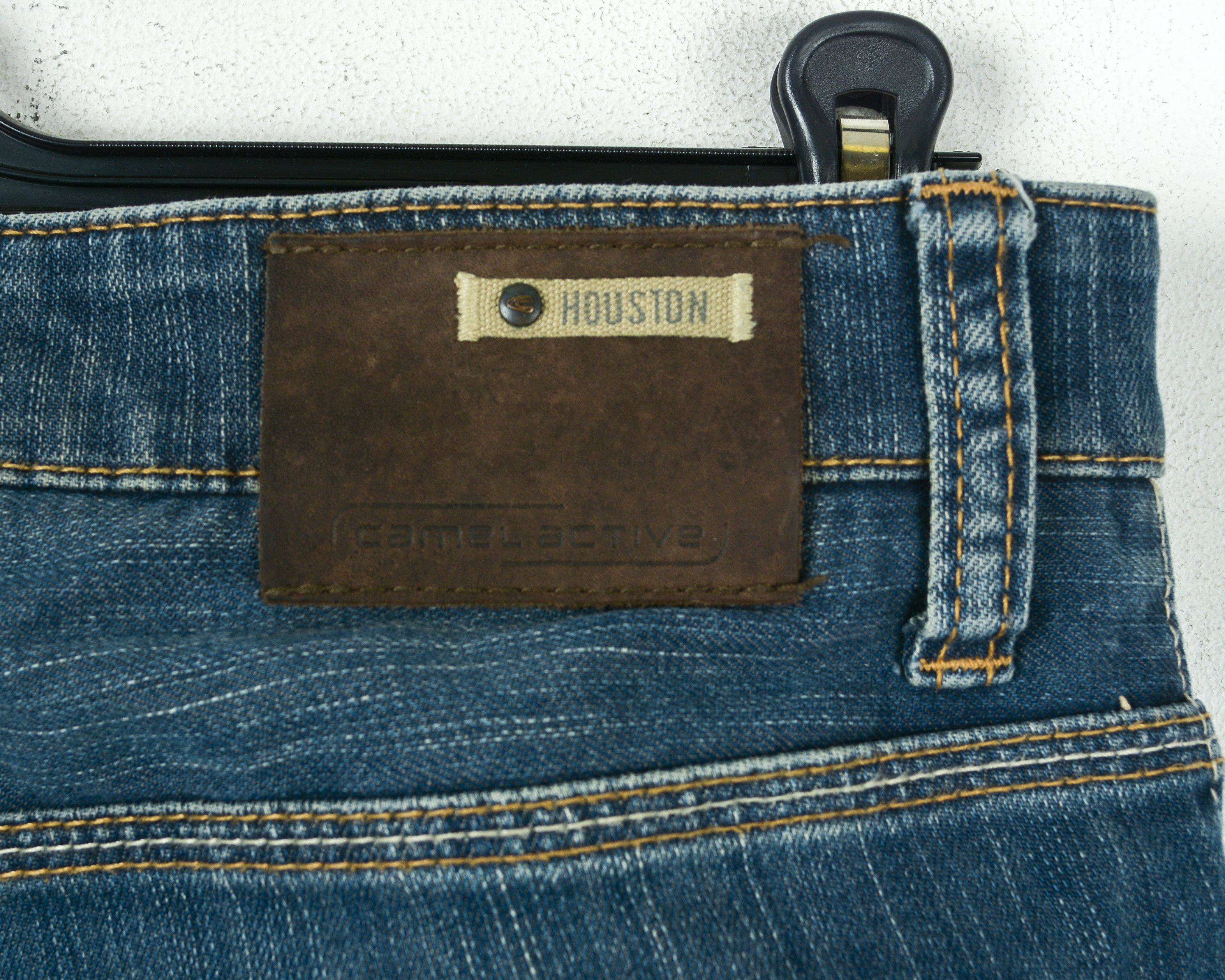 camel active Houston W33 L34 Regular Straight Fit Jeans Denim Pants Size US 33 - 5 Thumbnail