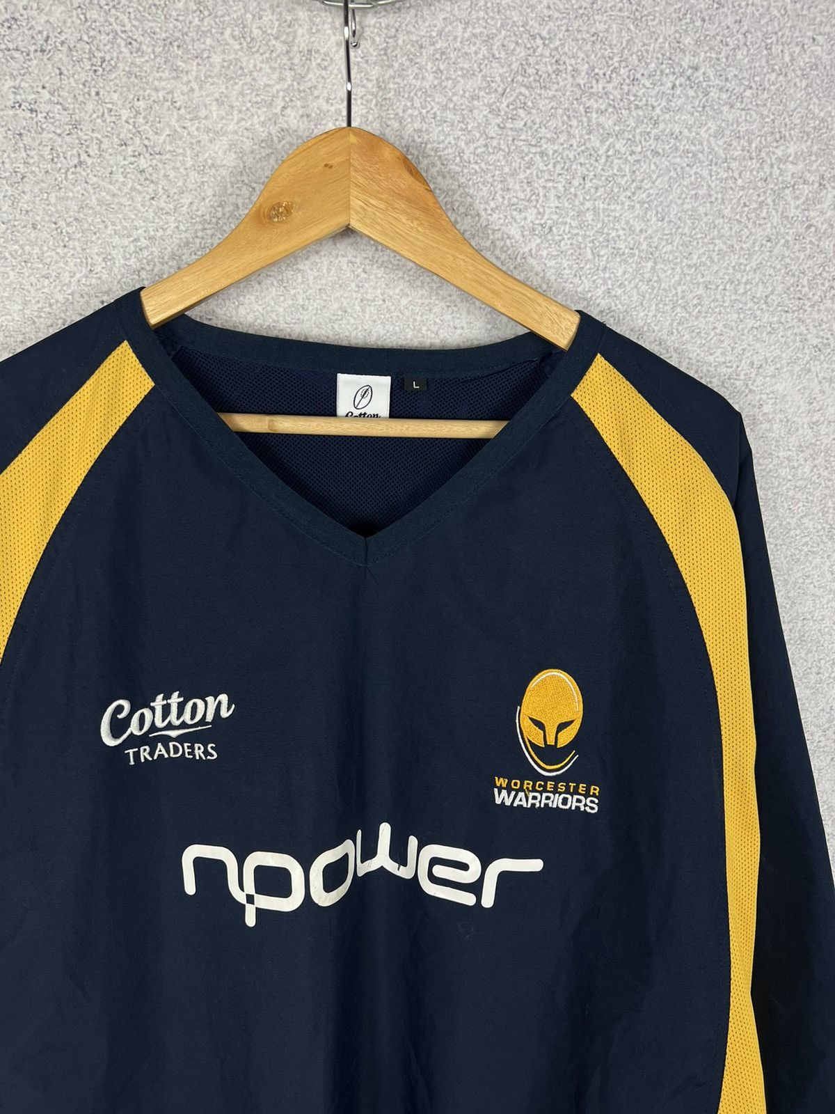 Cotton Traders Worcester Warriors Cotton Traders Rugby Shirt Sweatshirt Size US L / EU 52-54 / 3 - 2 Thumbnail
