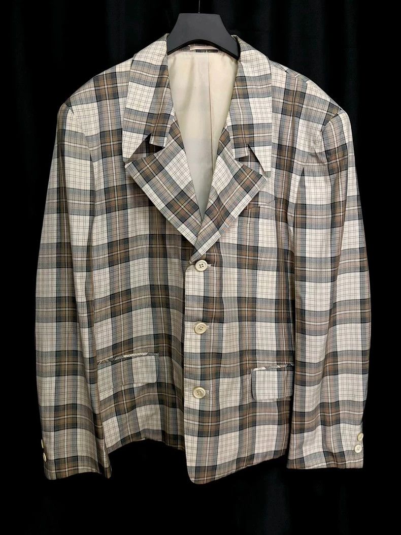 Comme Des Garcons Silk textured jacket