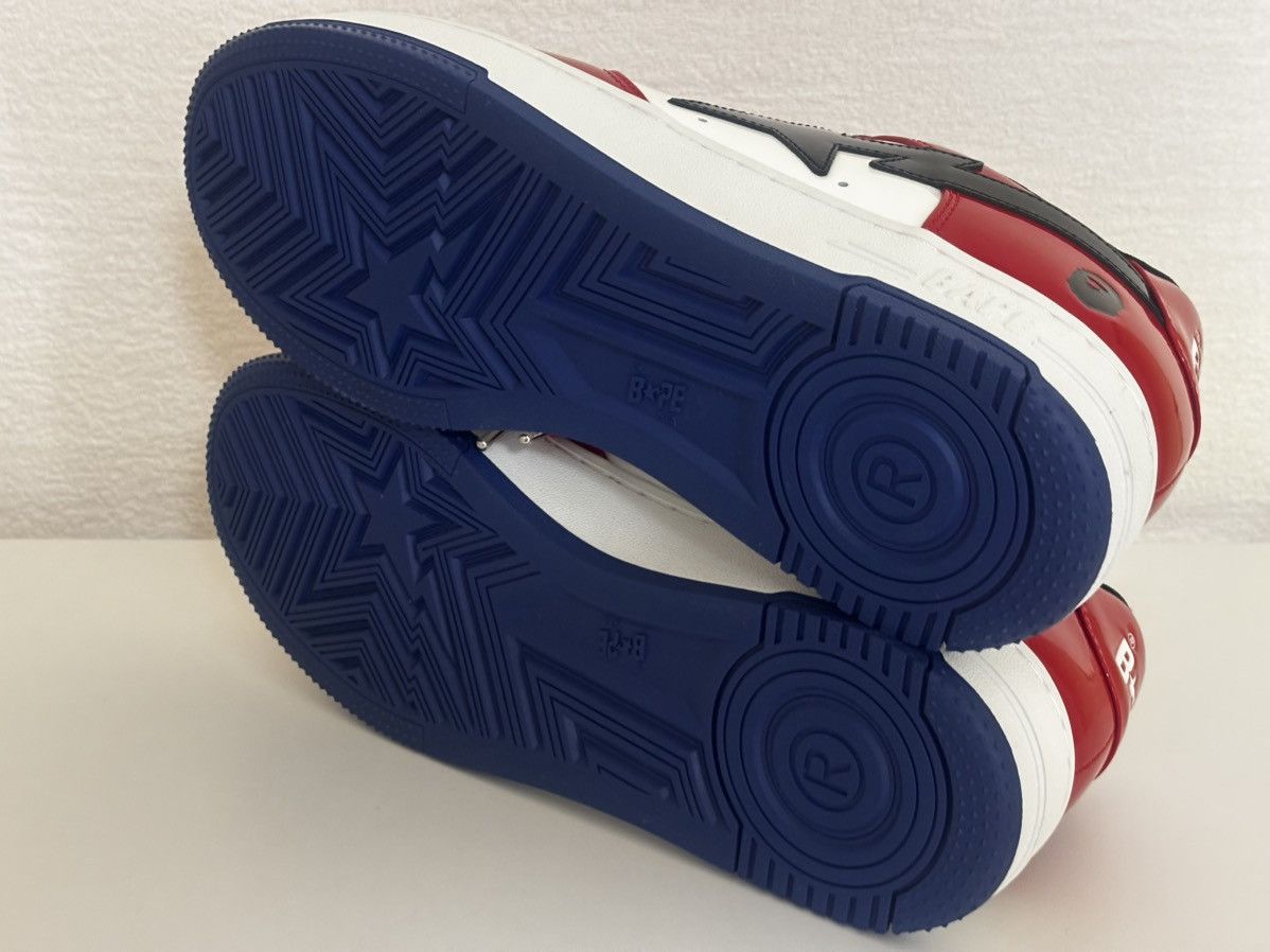 Bape Authentic ape bape bape sta #1 red US 11 new bapesta Size US 11 / EU 44 - 12 Thumbnail