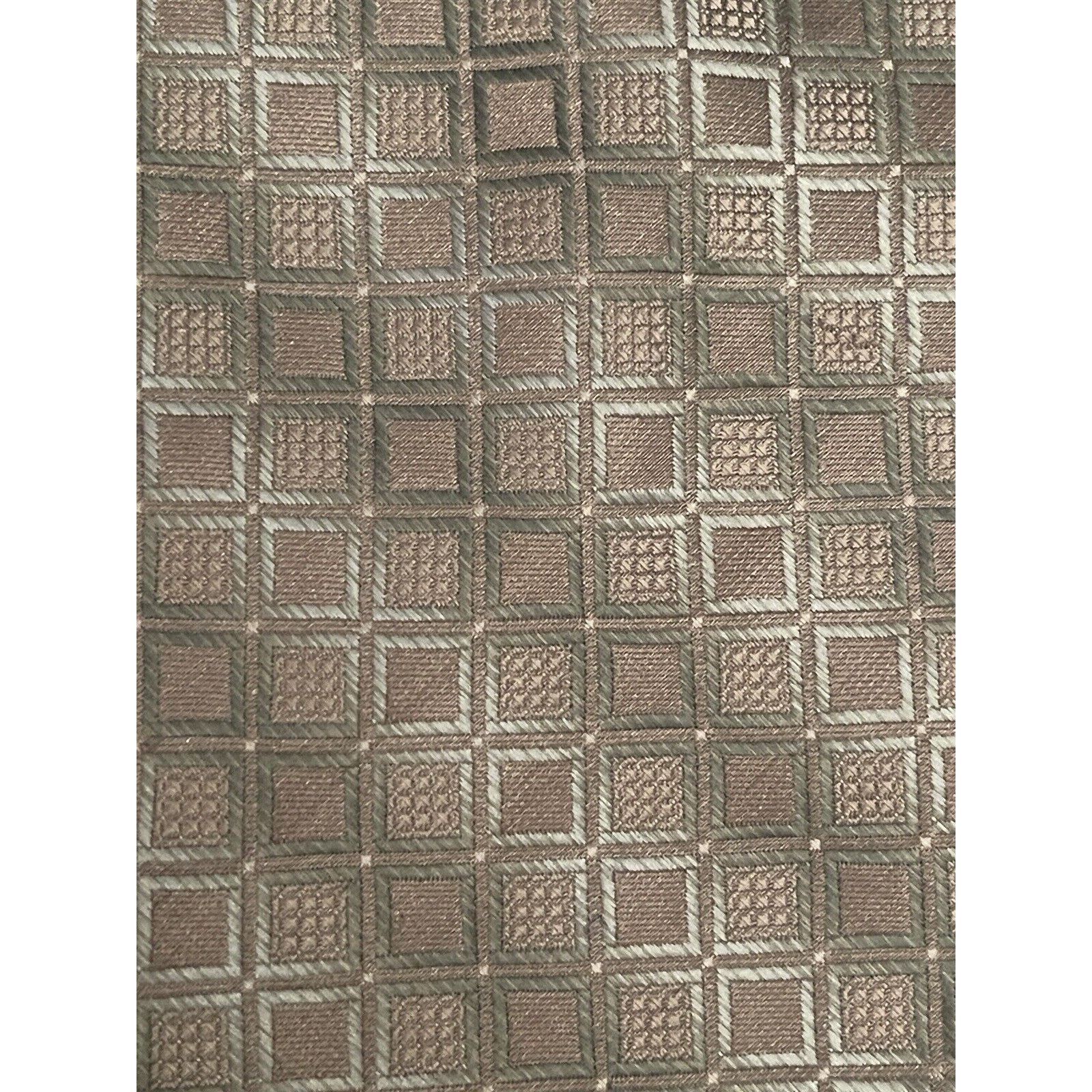 Stafford Stafford Essentials Green Brown Hand Made 100% Polyester Size ONE SIZE - 9 Thumbnail