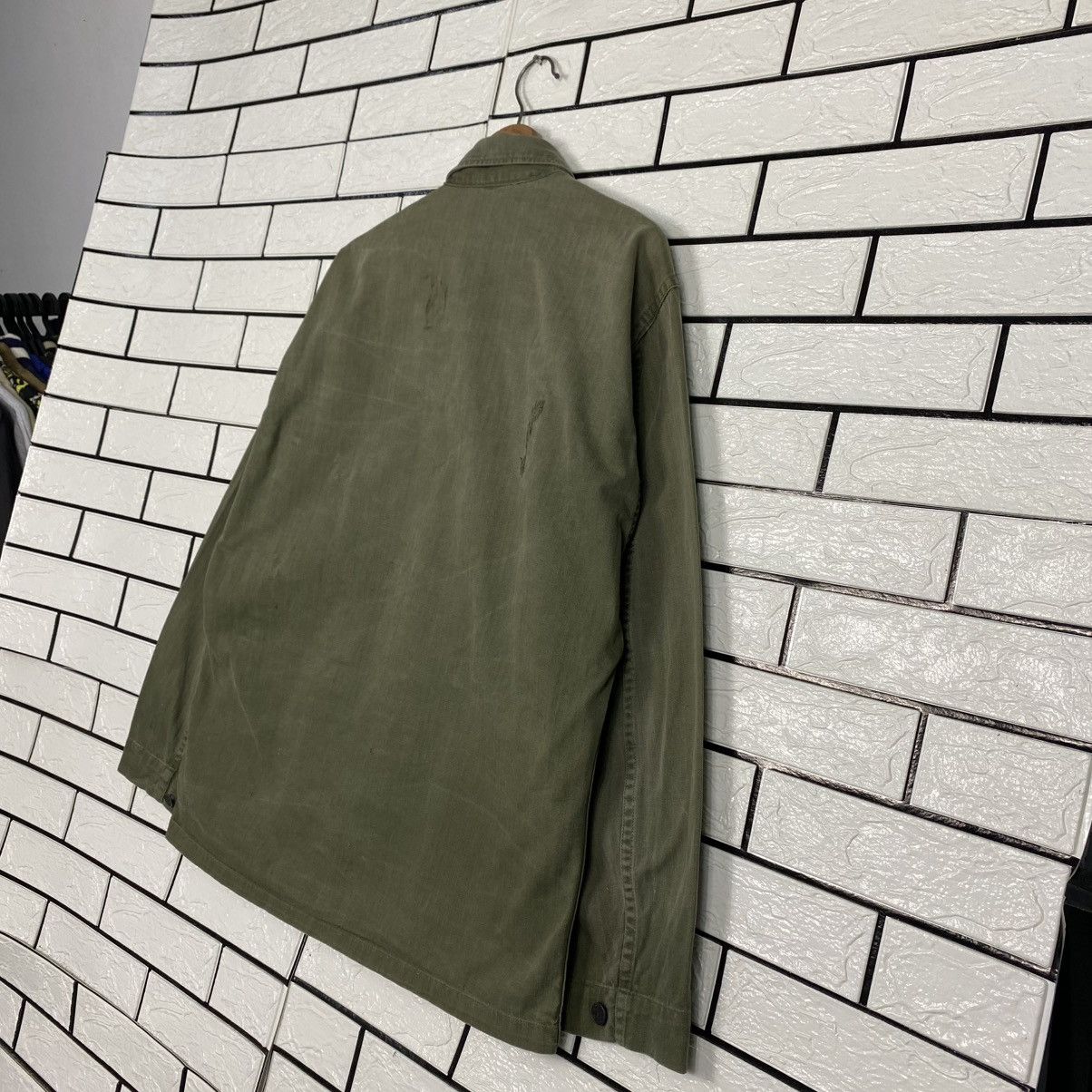 Vintage 🔥TRUE VINTAGE 40’s 13 STARS BUTTON HBT JACKET MILITARY USN Size US M / EU 48-50 / 2 - 10 Thumbnail