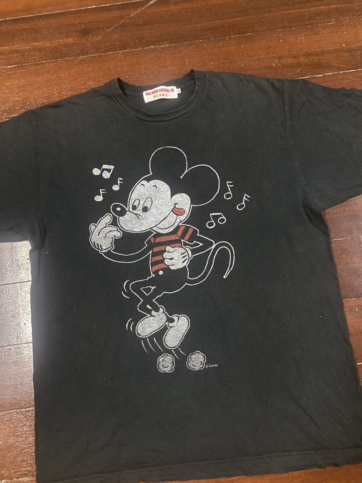 Beams Plus BEAMS DISNEY Mickey Mouse Fuji Rock Festival curt corbain Size US XL / EU 56 / 4 - 3 Thumbnail