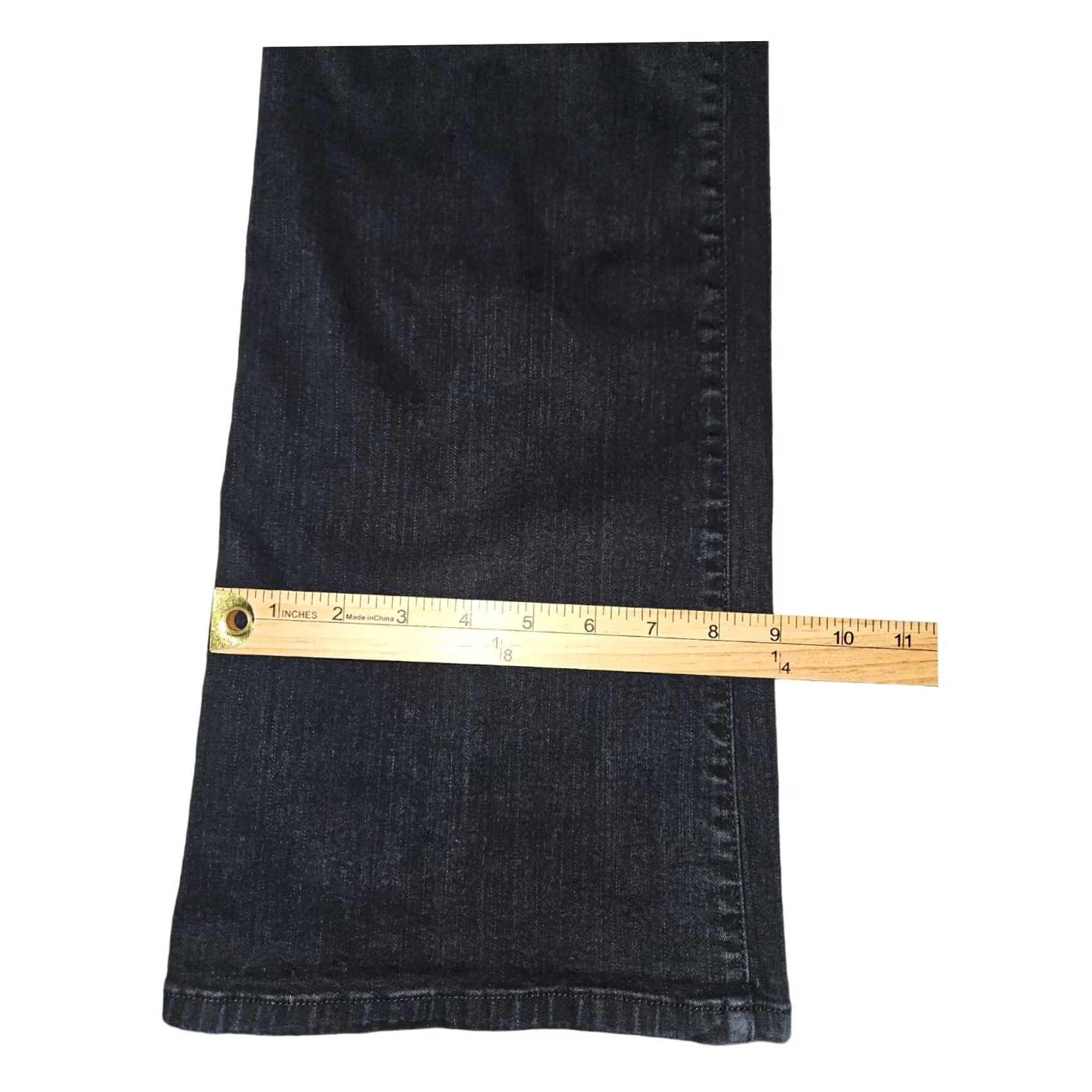 NYDJ NYDJ Womens Mid Rise Boot Cut Denim Stretch Workwear Blue Jeans Size 38" / US 16 / IT 52 - 6 Thumbnail
