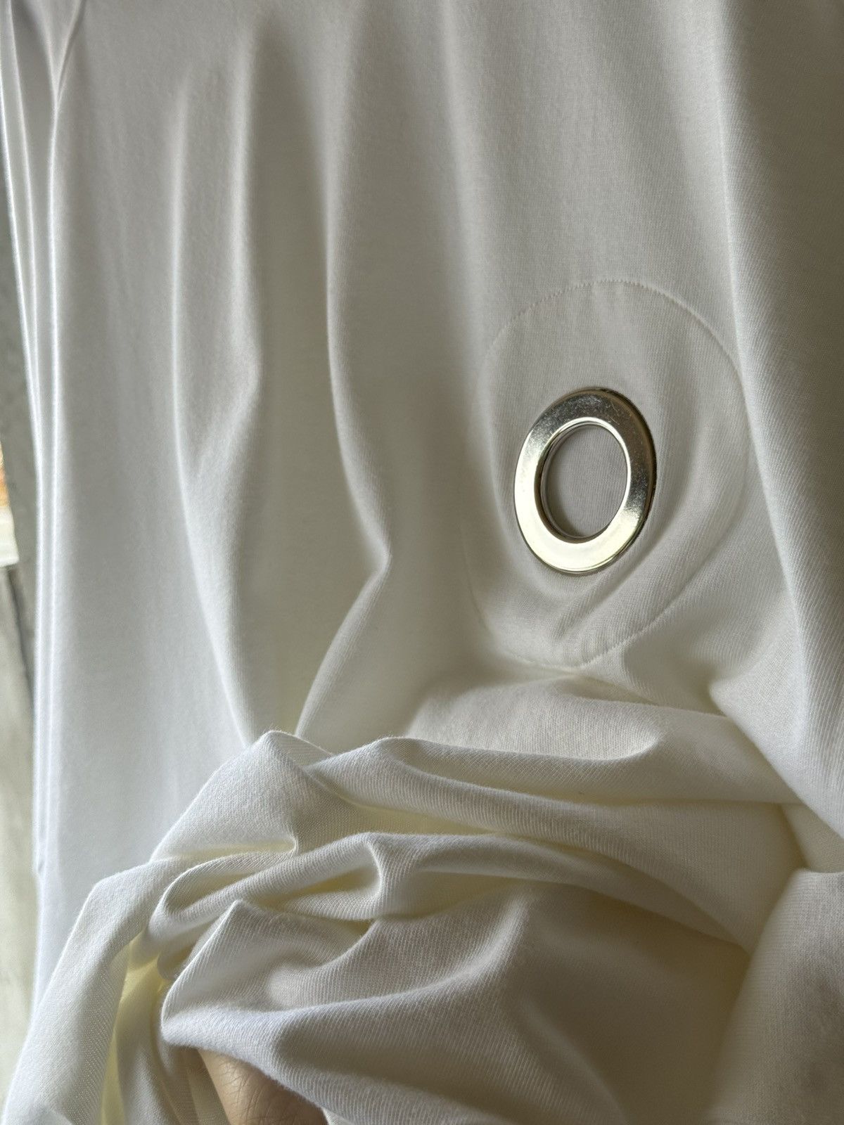 Craig Green CRAIG GREEN White Metal Ring Long Sleeve Tee Size US XL / EU 56 / 4 - 5 Thumbnail