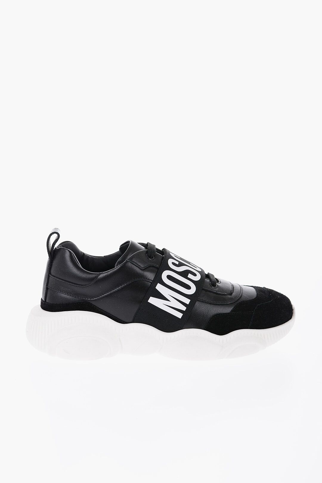 image of Moschino Og1Mm0424 Couture Low-Top Sneakers In Black, Men's (Size 6)