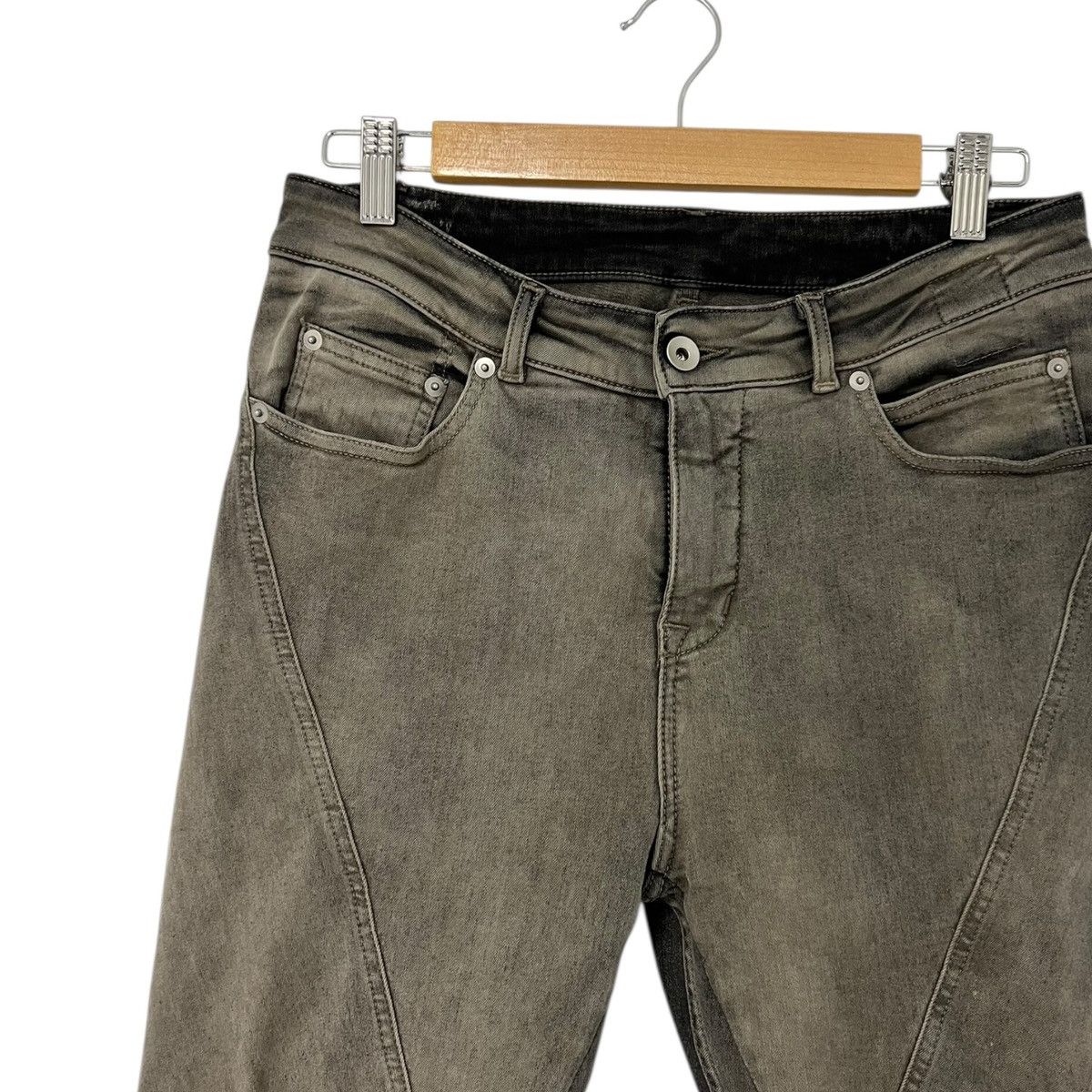 Rick Owens Rick owens bias bootcut denim Size US 28 / EU 44 - 2 Thumbnail