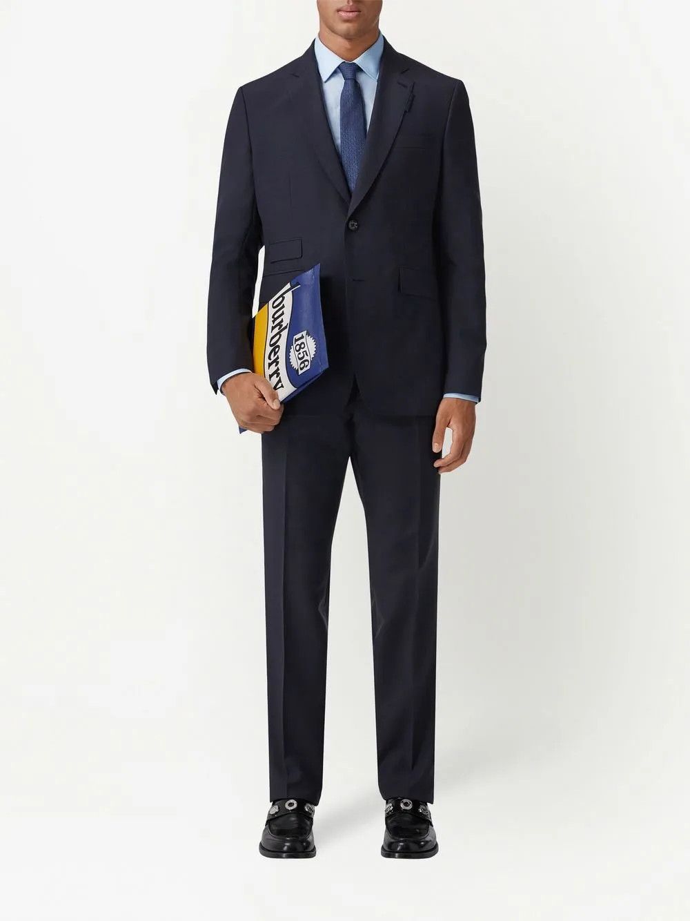 Burberry o1y0426 Blazer in Midnight Blue Size US S / EU 44-46 / 1 - 5 Thumbnail