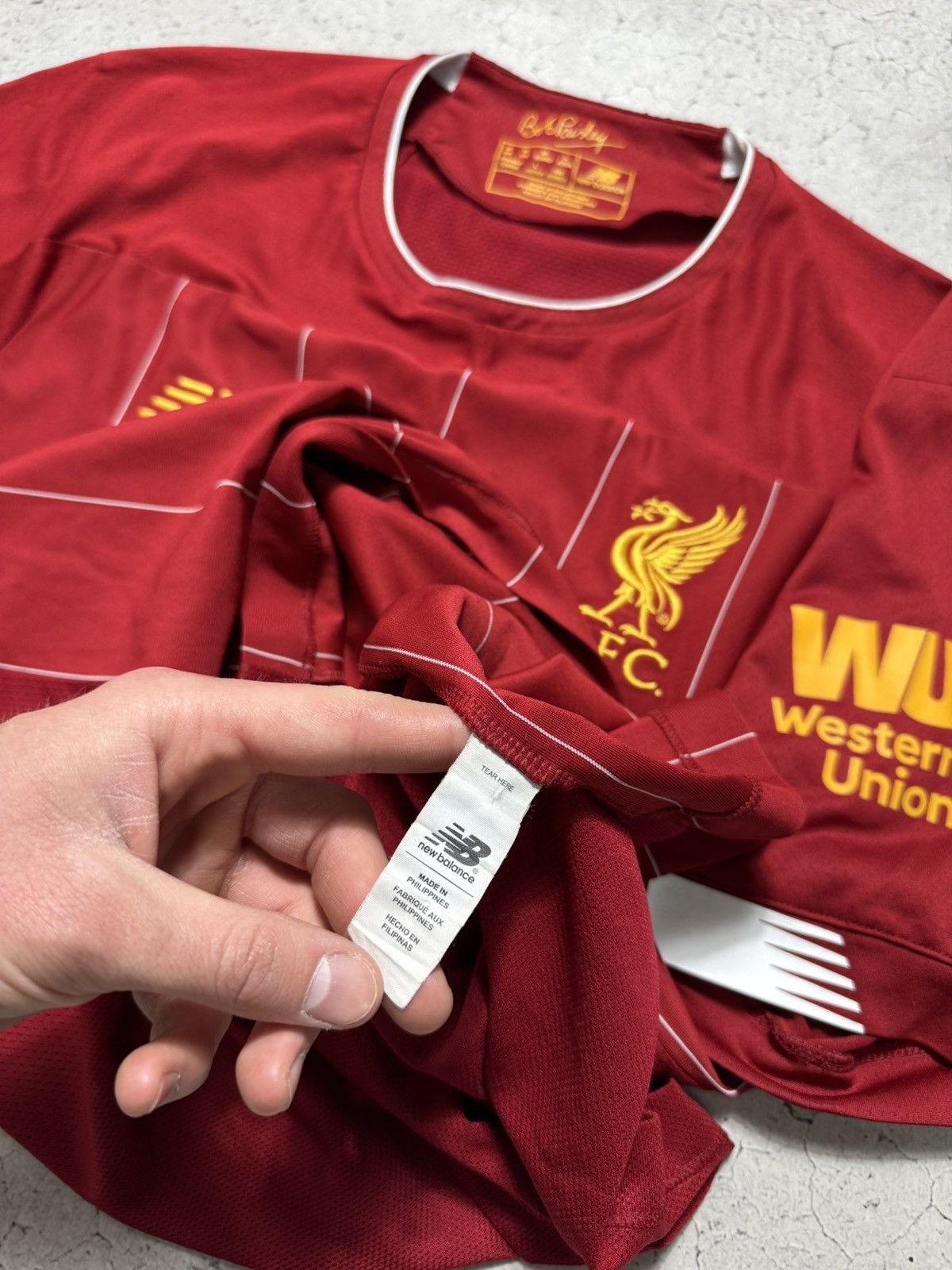 New Balance New Balance FC Liverpool 2019/2020 Soccer Jersey Football Size US M / EU 48-50 / 2 - 8 Thumbnail